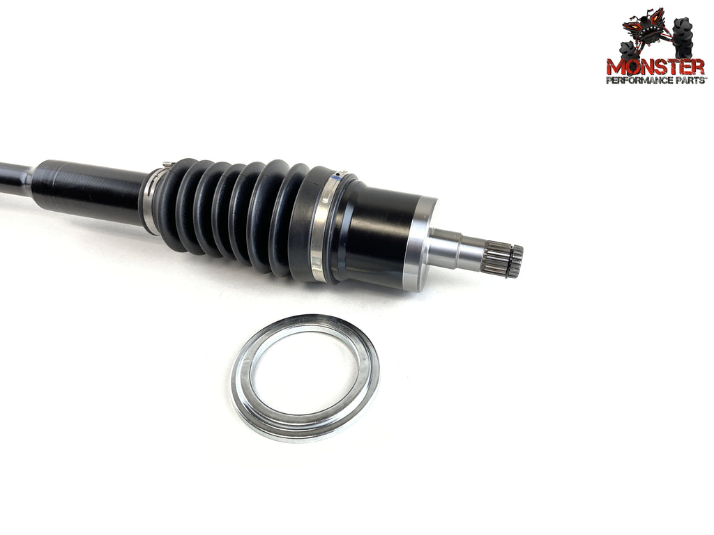 Monster XP Series Front Left CV Axle for Can-Am 705401368, Telescoping, Pluiging 3