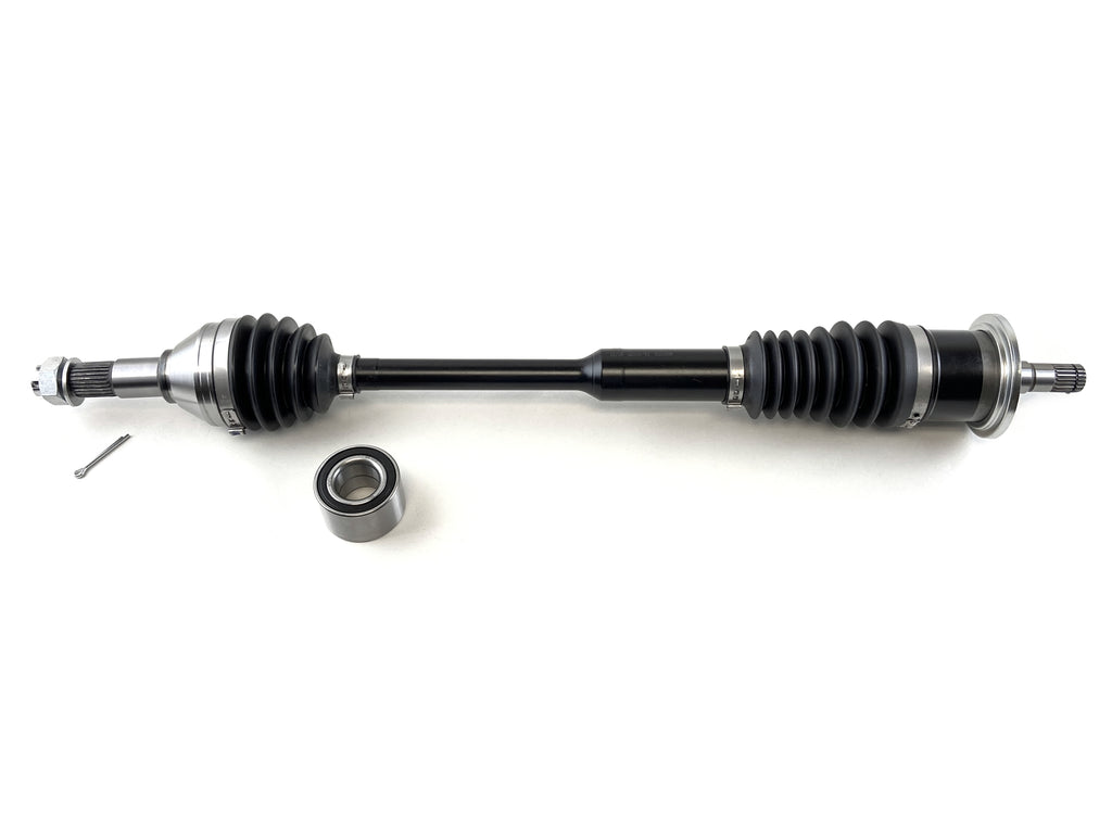 Monster XP Series Front Left CV Axle & Brg for Can-Am 705401877, Telescoping, Built Tough, 4340 Chromoly Steel, Direct Fit, Factory Length with 4" of Travel 1