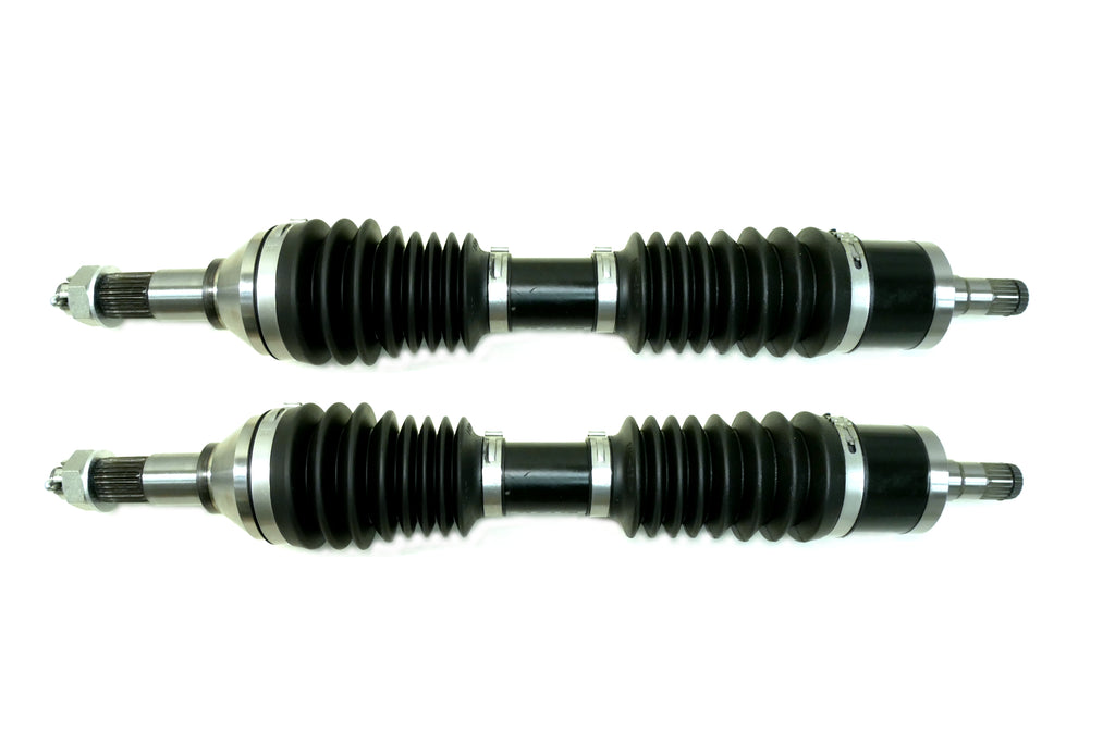 Monster XP Series Front CV Axles for Can-Am 705401428, 705401429, Left & Right, Telescoping, Built Tough, 4340 Chromoly Steel, Direct Fit, Factory Length with 4" of Travel