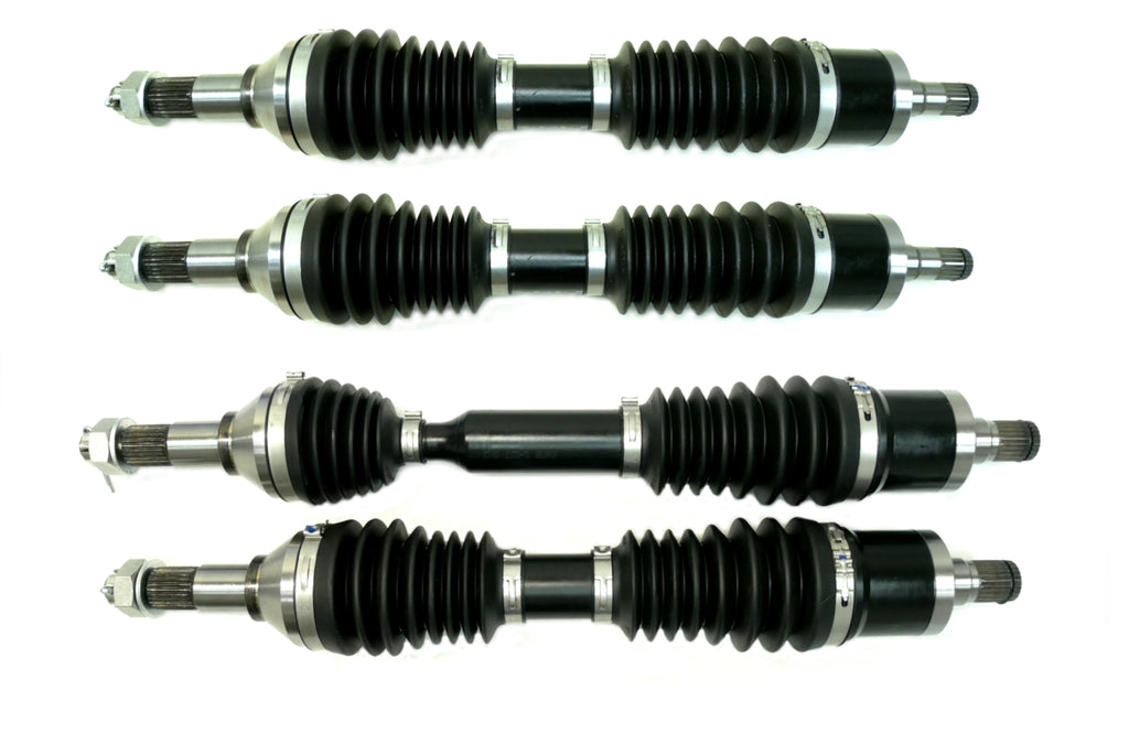 Monster XP Series Full CV Axle Set for Can-Am 705401428, 705401429, 705501897, 705501898, Telescoping, Built Tough, 4340 Chromoly Steel, Direct Fit, Factory Length with 4" of Travel