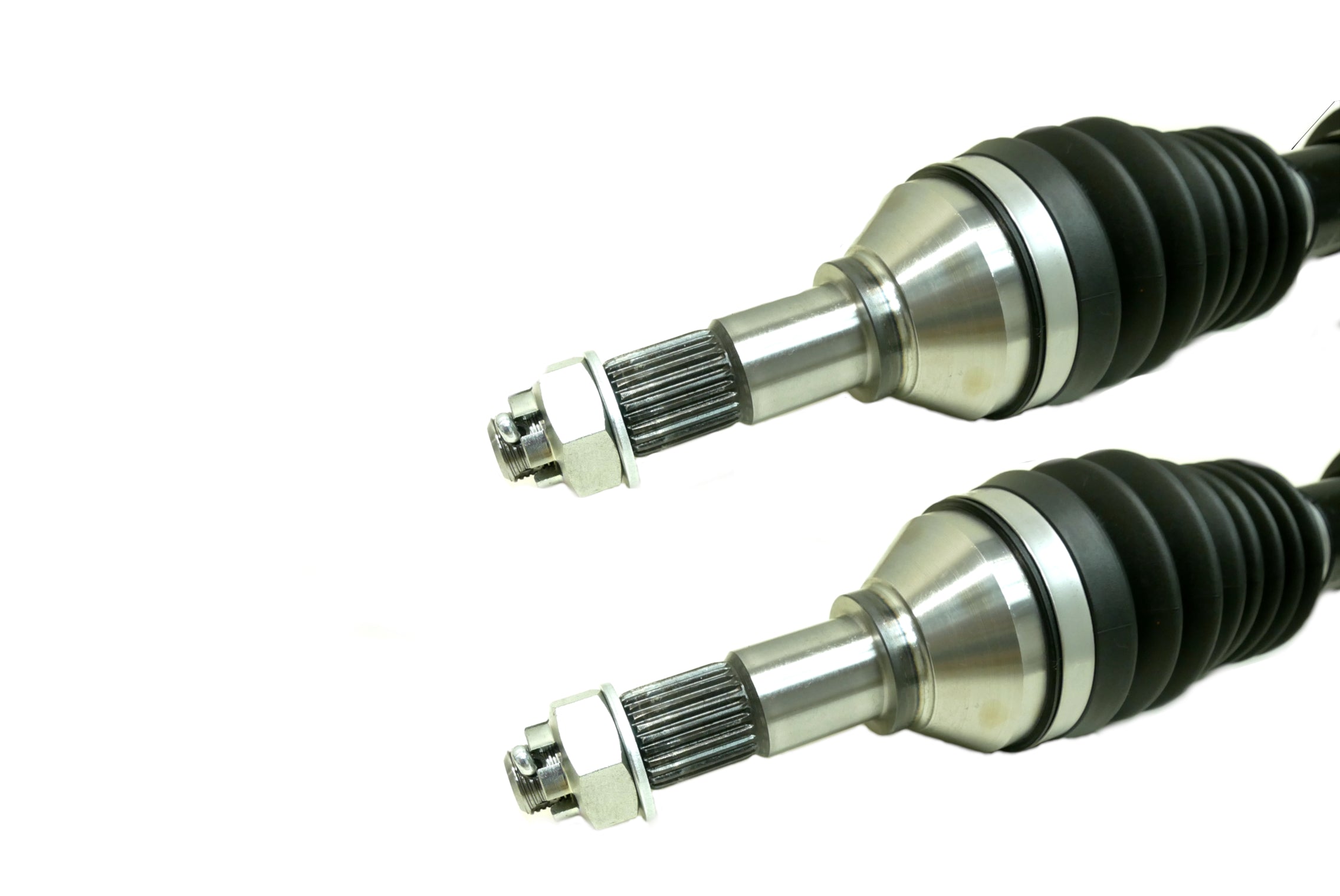 Monster XP Series Front CV Axles for Can-Am 705401428, 705401429, Left & Right, Telescoping, Built Tough, 4340 Chromoly Steel, Direct Fit, Factory Length with 4" of Travel 4