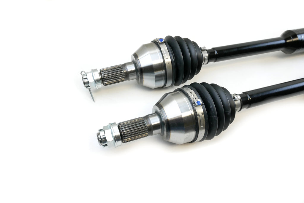 Monster XP Series Full CV Axle Set for Can-Am 705401686, 705401687, Front & Rear, Telescoping, Built Tough, 4340 Chromoly Steel, Direct Fit, Factory Length with 4" of Travel 4