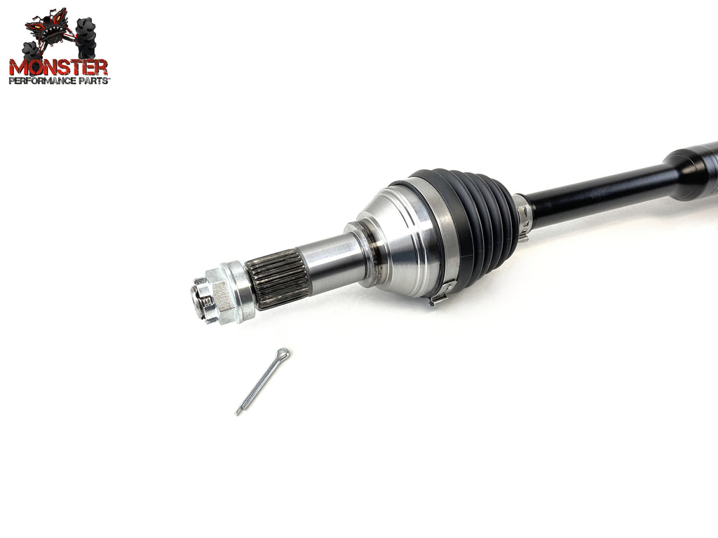 Monster XP Series Front Left CV Axle for Can-Am 705401937, Telescoping 4