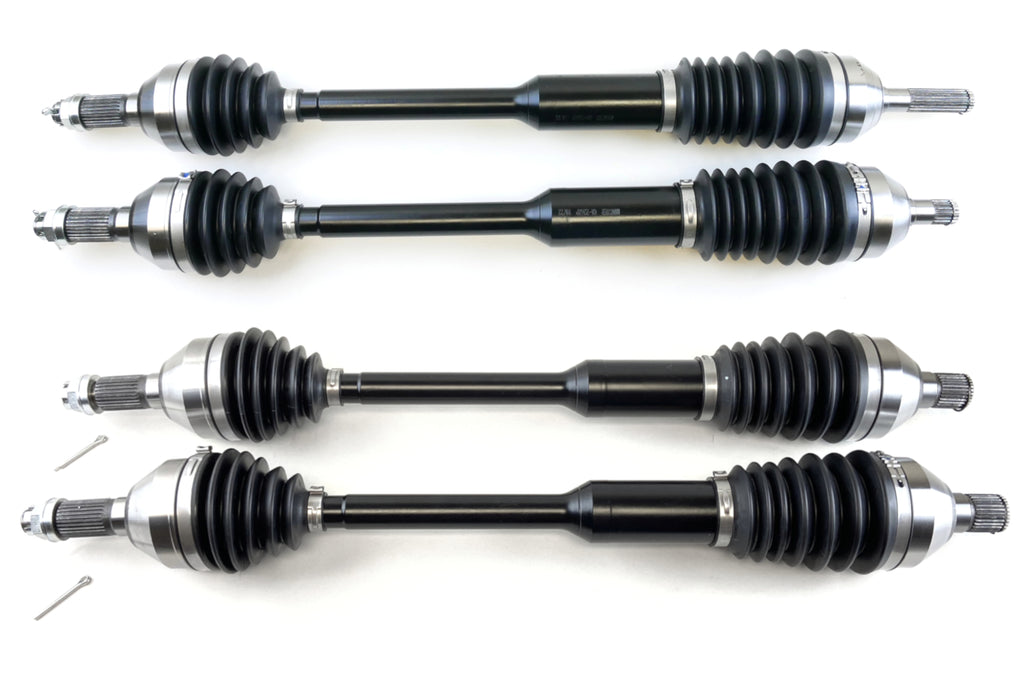 Monster XP Series Full CV Axle Set for Can-Am 705401686, 705401687, 705502154, Front & Rear, Telescoping, 4340 Chromoly, Factory Length with 4" of Travel 1