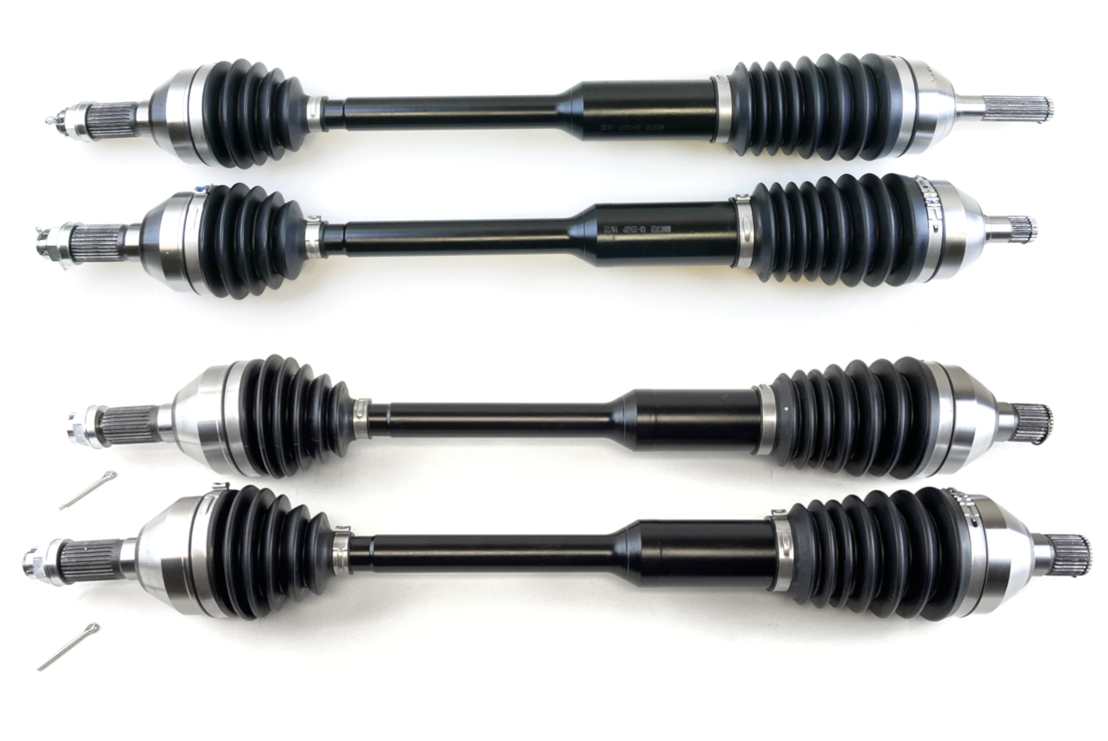 Monster XP Series Full CV Axle Set for Can-Am 705401686, 705401687, 705502154, Front & Rear, Telescoping, 4340 Chromoly, Factory Length with 4" of Travel 1