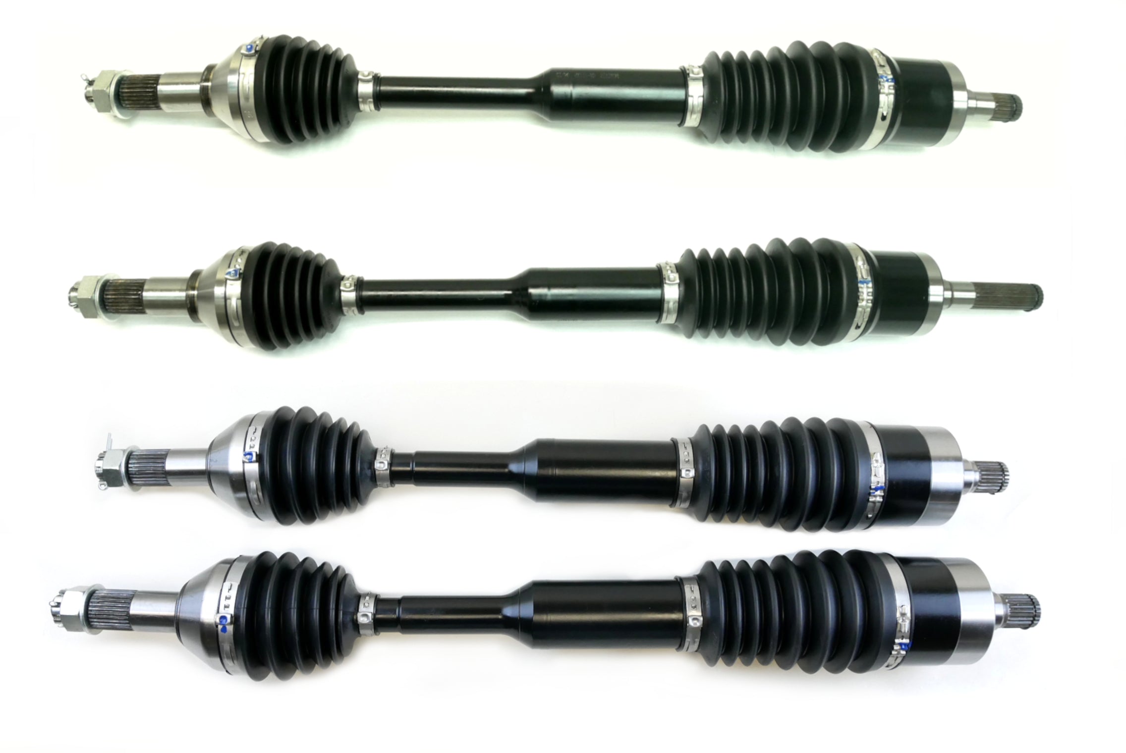 Monster XP Series Full CV Axle Set for Can-Am 705401871, 705401872, 705502411, Front & Rear, Telescoping, Built Tough, 4340 Chromoly Steel, Direct Fit, Factory Length with 4" of Travel 1