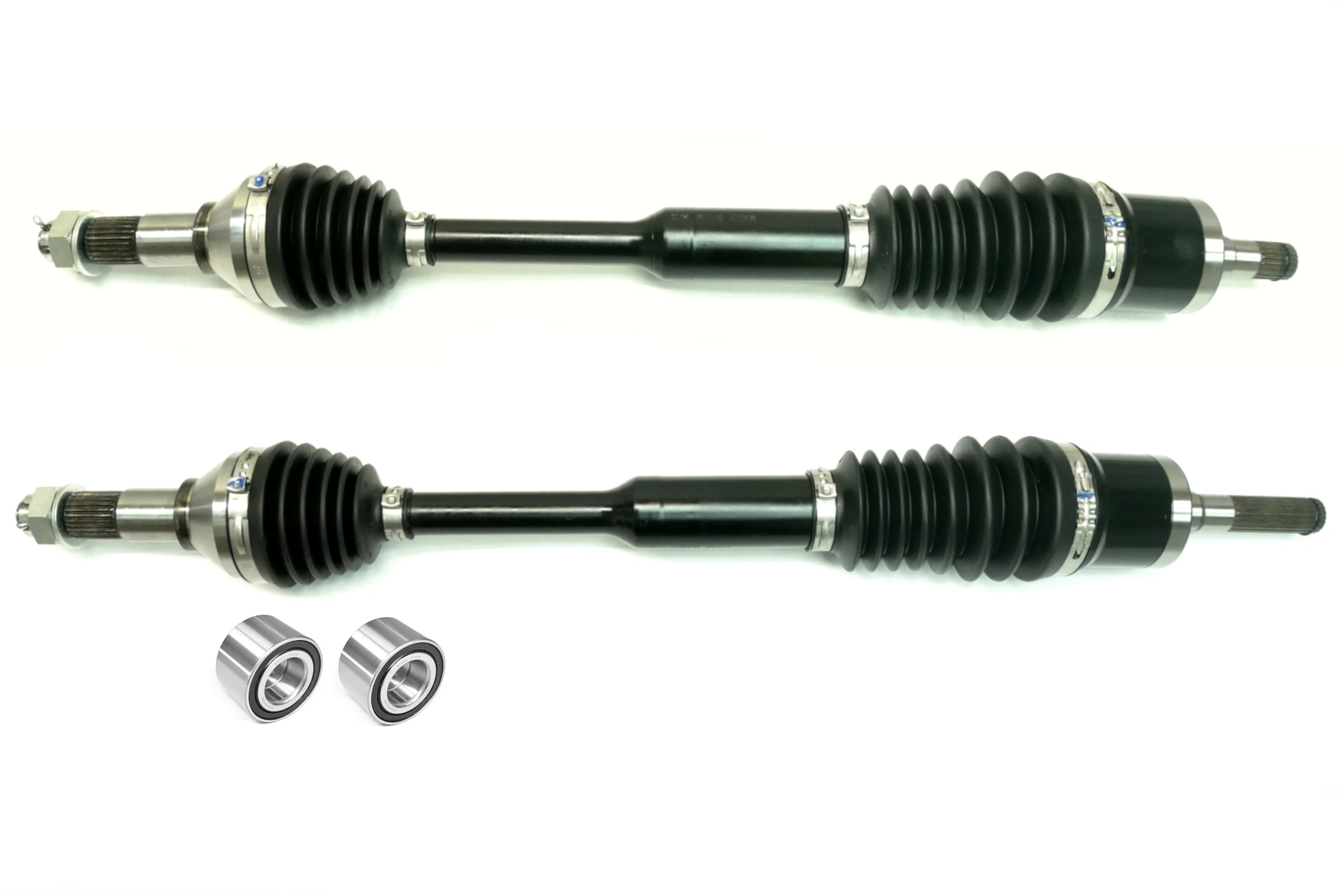 Monster XP Series Front CV Axles for Can-Am 705401871, 705401872, Left & Right, Telescoping, Built Tough, 4340 Chromoly Steel, Direct Fit, Factory Length with 4" of Travel