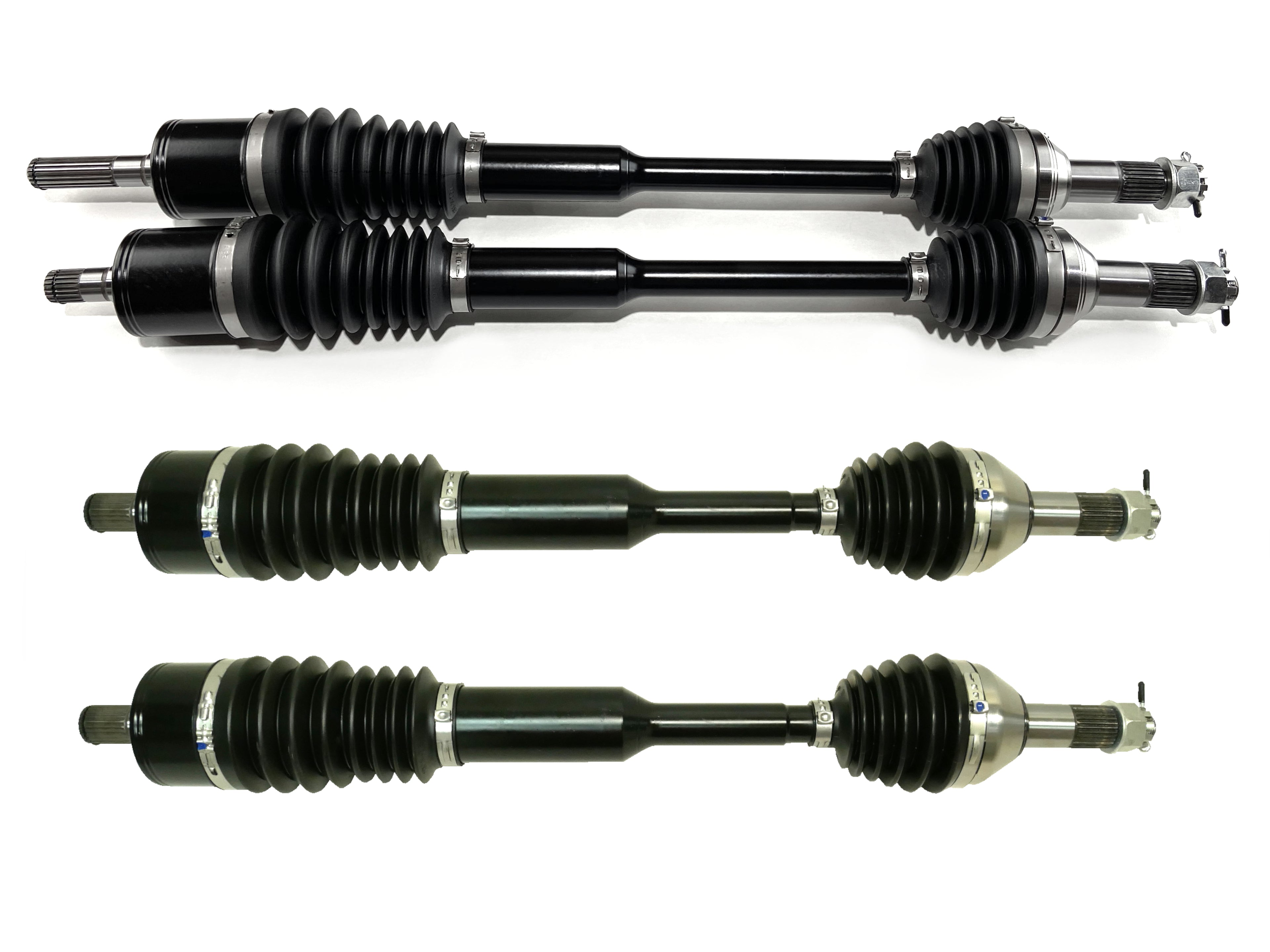 Monster XP Series Full CV Axle Set for Can-Am 705402407, 705402408, 705502831, Telescoping, Built Tough, 4340 Chromoly Steel, Direct Fit, Factory Length with 4" of Travel