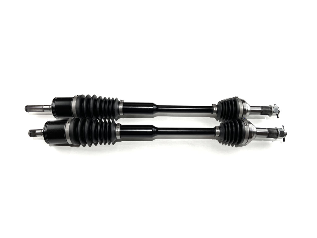 Monster XP Series Front CV Axles for Can-Am 705402407, 705402408, Left & Right, Telescoping, Built Tough, 4340 Chromoly Steel, Direct Fit, Factory Length with 4" of Travel