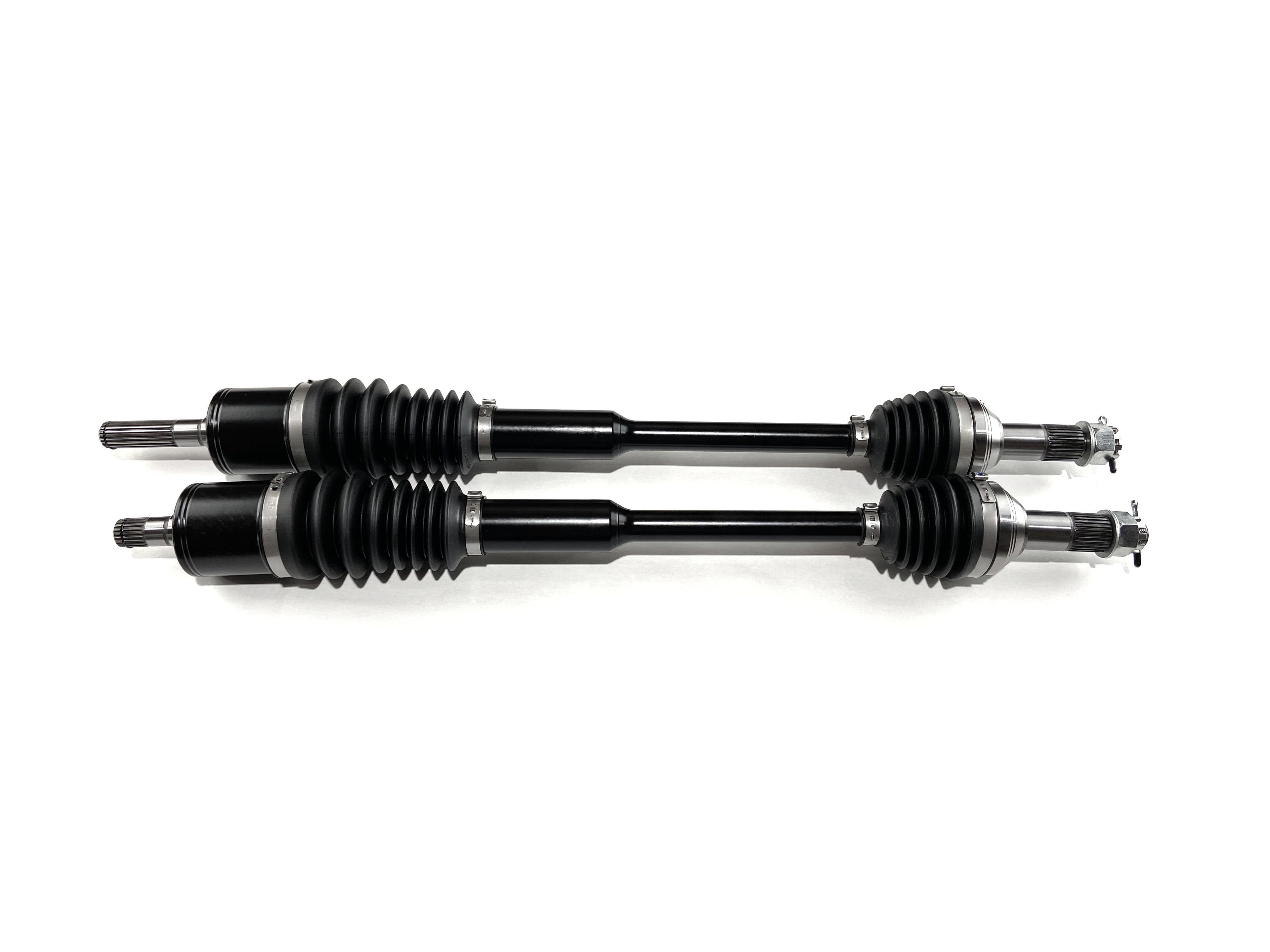 Monster XP Series Front CV Axles for Can-Am 705402407, 705402408, Left & Right, Telescoping, Built Tough, 4340 Chromoly Steel, Direct Fit, Factory Length with 4" of Travel