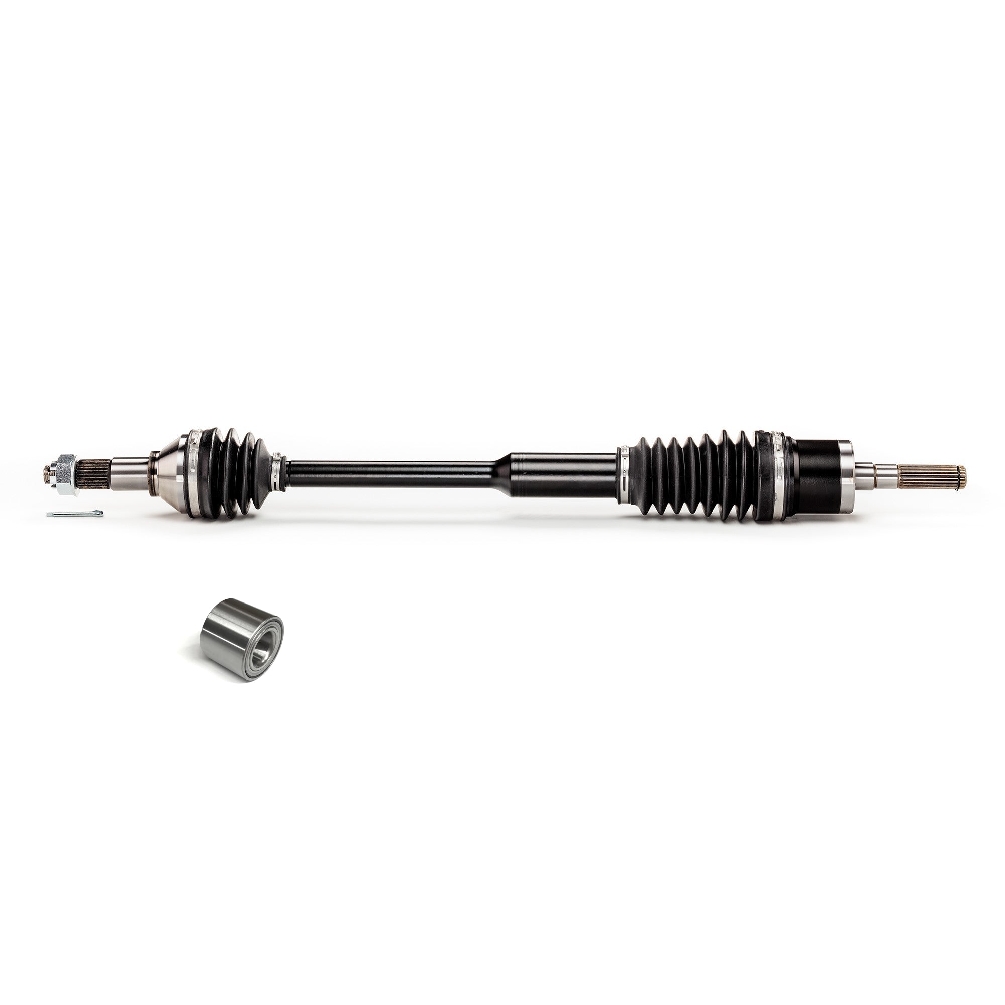 Monster XP Series Front Right CV Axle & Brg for Can-Am 705401236, Telescoping, Built Tough, 4340 Chromoly Steel, Direct Fit, Factory Length with 4" of Travel 1