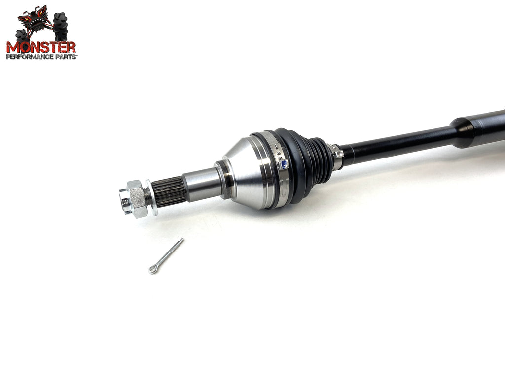 Monster XP Series Front Right CV Axle for Can-Am 705401388, Telescoping 4
