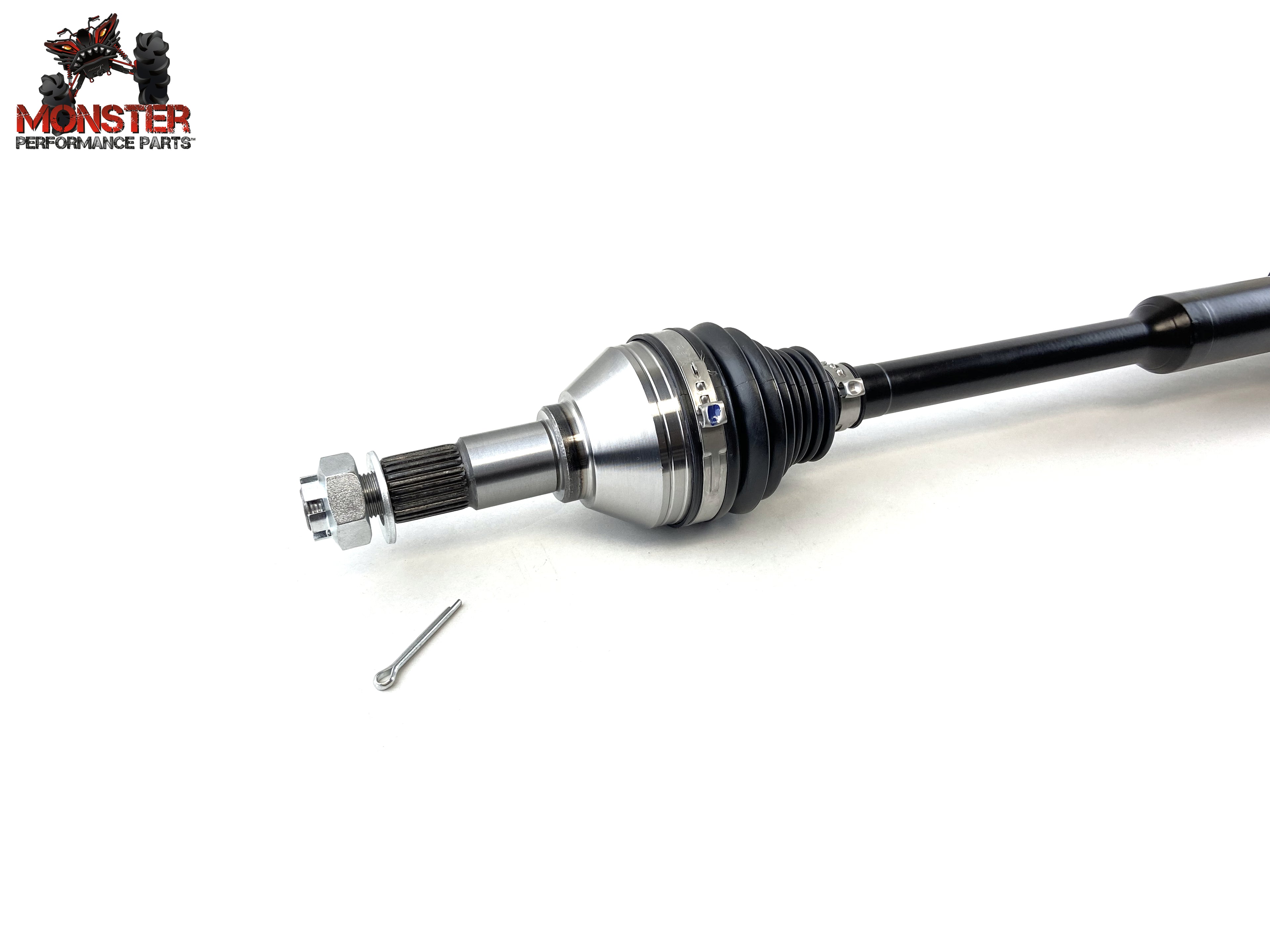 Monster XP Series Front Right CV Axle for Can-Am 705401388, Telescoping 4