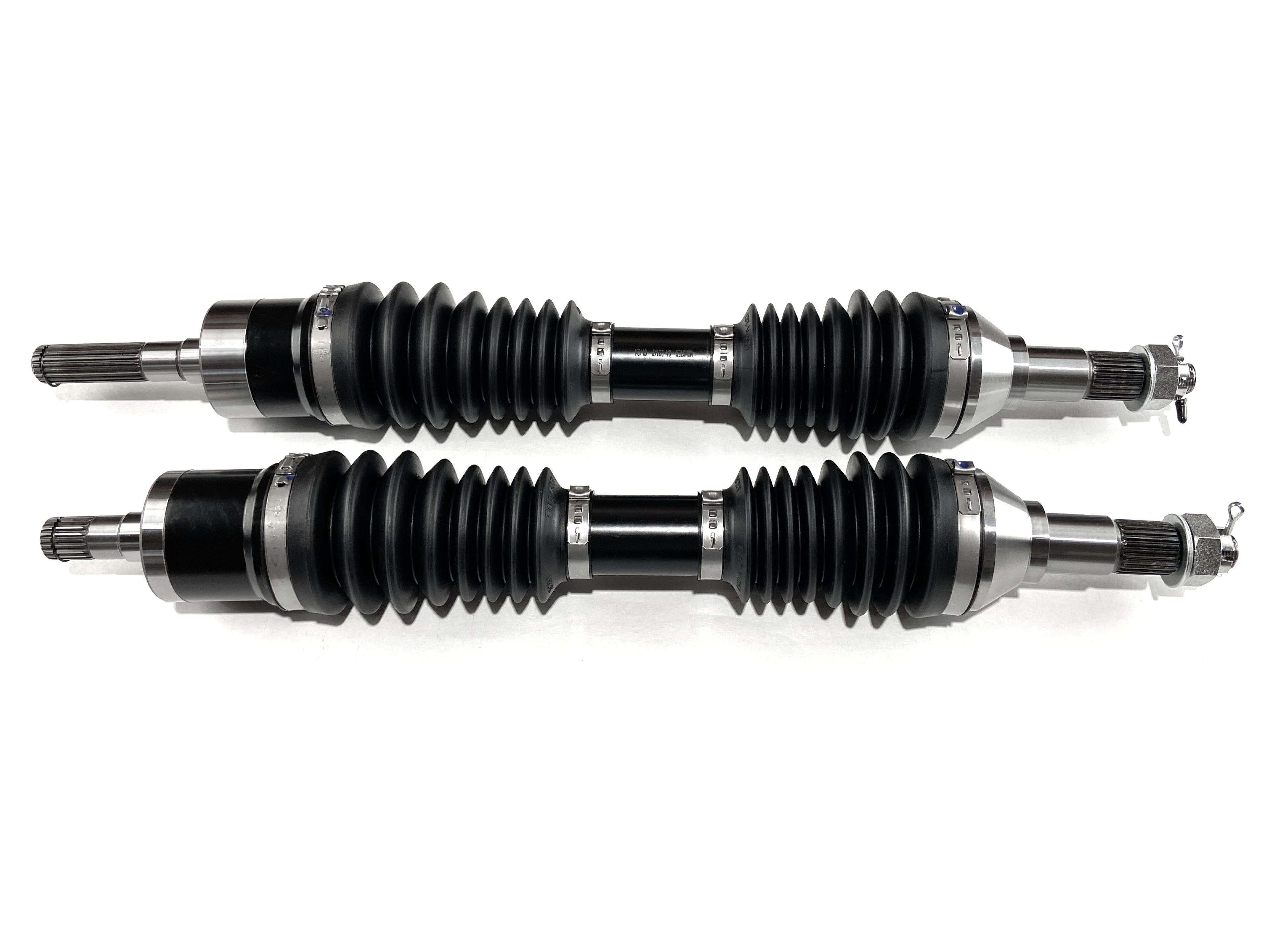 Monster XP Series Front CV Axles for Can-Am 705402235, 705402236, Left & Right, Telescoping, Built Tough, 4340 Chromoly Steel, Direct Fit, Factory Length with 4" of Travel