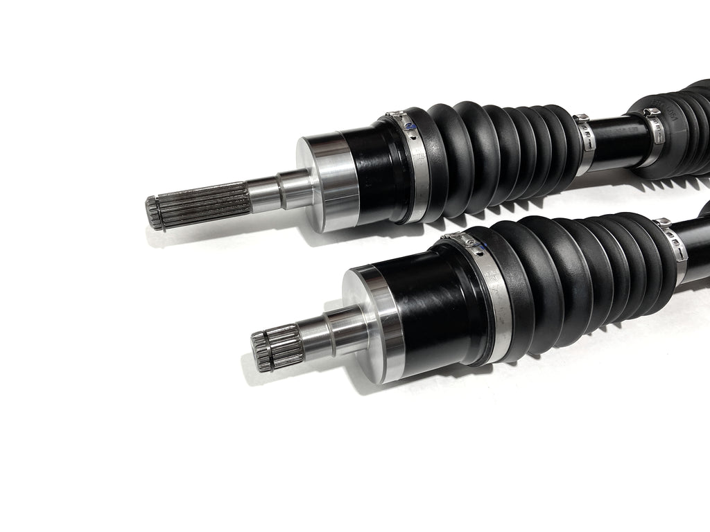 Monster XP Series Front CV Axles for Can-Am 705402235, 705402236, Left & Right, Telescoping, Built Tough, 4340 Chromoly Steel, Direct Fit, Factory Length with 4" of Travel 3