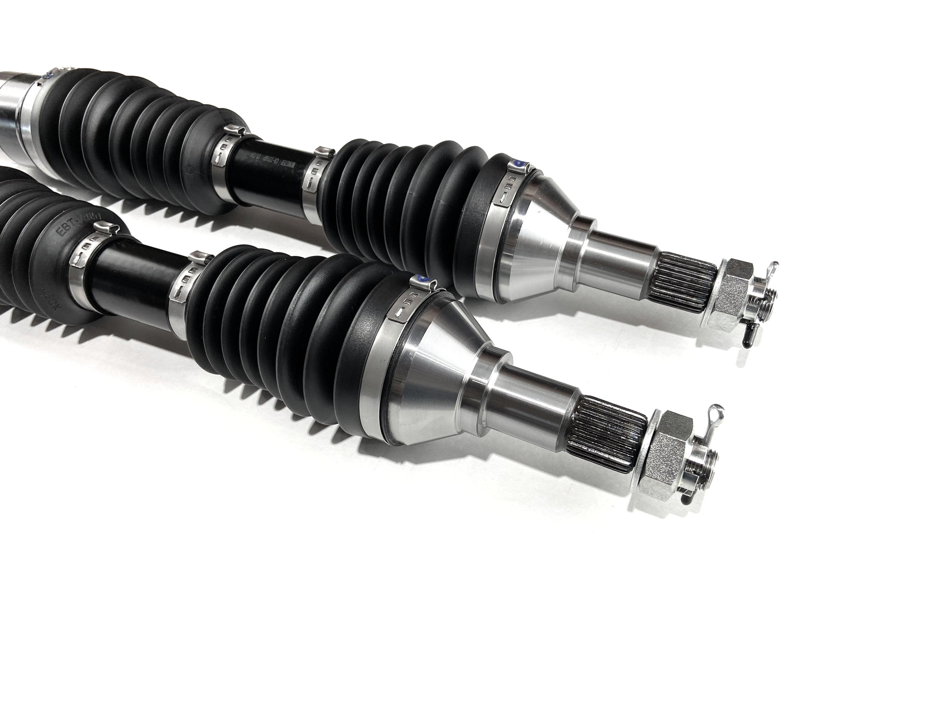 Monster XP Series Front CV Axles for Can-Am 705402235, 705402236, Left & Right, Telescoping, Built Tough, 4340 Chromoly Steel, Direct Fit, Factory Length with 4" of Travel 4