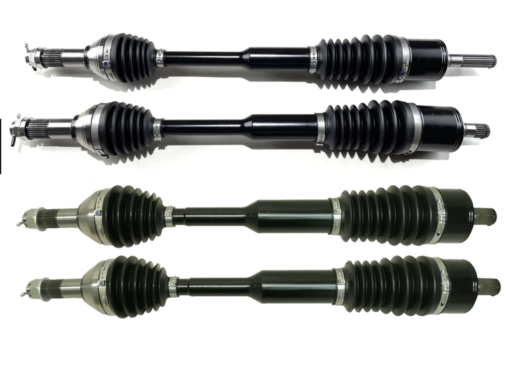 Monster XP Series Full CV Axle Set for Can-Am 705402030, 705402031, 705502552, Front & Rear, Telescoping, Built Tough, 4340 Chromoly Steel, Direct Fit, Factory Length with 4" of Travel 1
