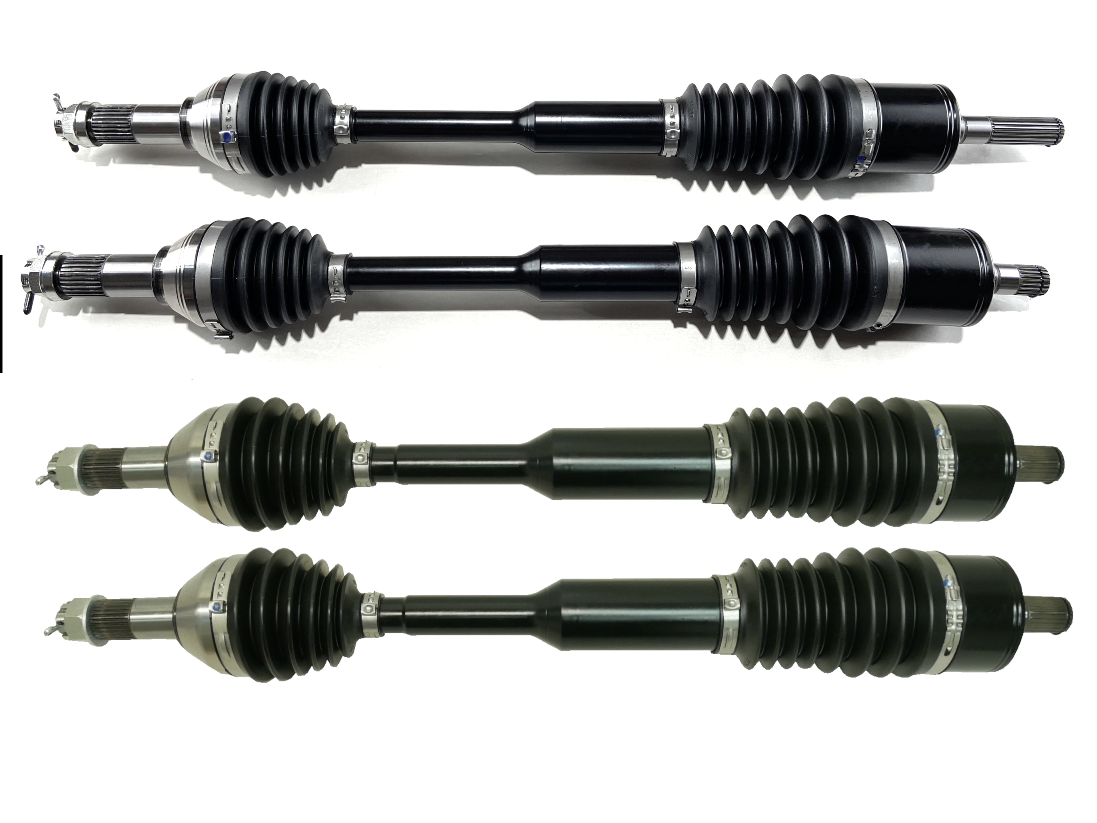 Monster XP Series Full CV Axle Set for Can-Am 705402030, 705402031, 705502552, Front & Rear, Telescoping, Built Tough, 4340 Chromoly Steel, Direct Fit, Factory Length with 4" of Travel 1