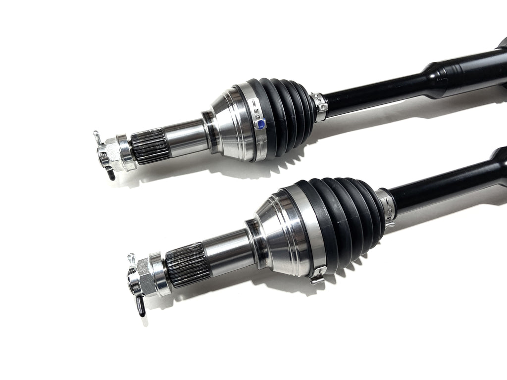 Monster XP Series Front CV Axles for Can-Am 705402030, 705402031, Left & Right, Telescoping, Built Tough, 4340 Chromoly Steel, Direct Fit, Factory Length with 4" of Travel 4