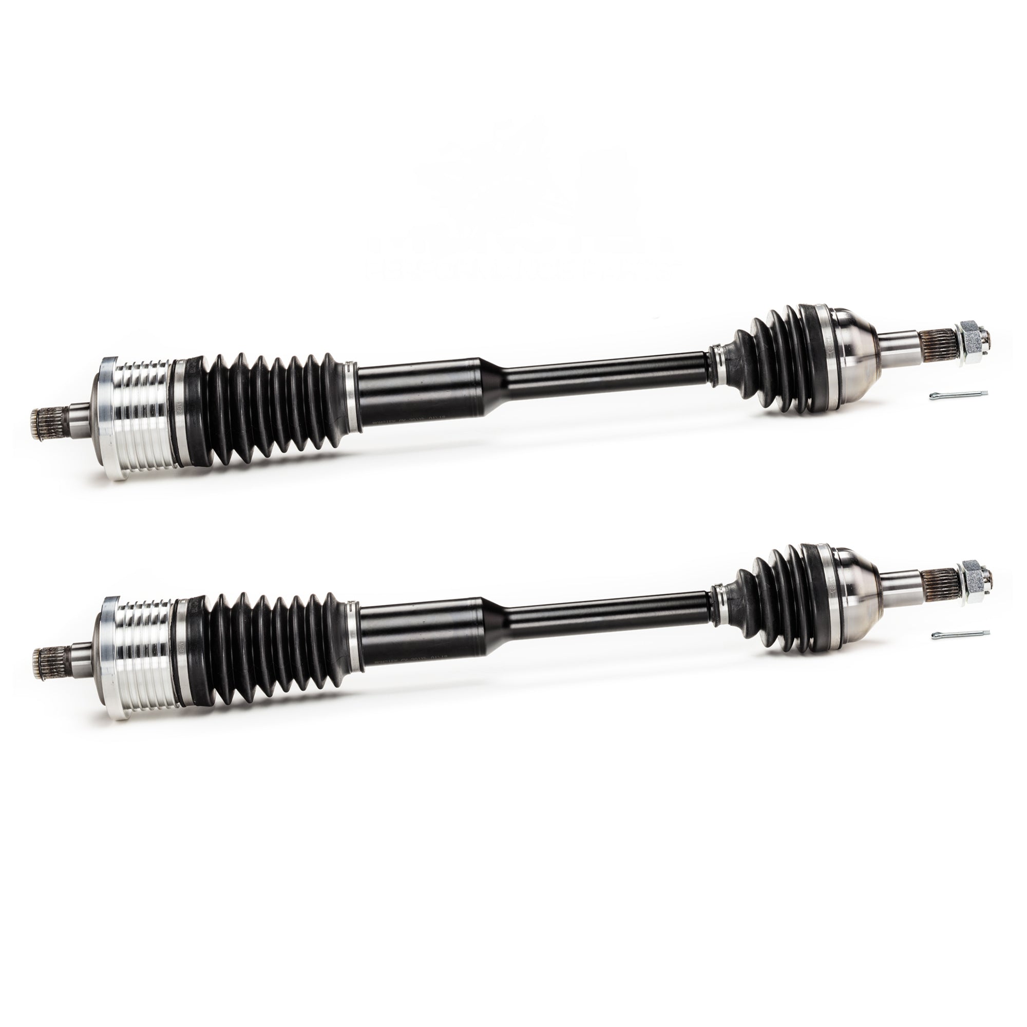 Monster XP Series Rear CV Axles for Can-Am 705502356, Left & Right, Telescoping, Built Tough, 4340 Chromoly Steel, Direct Fit, Factory Length with 4" of Travel