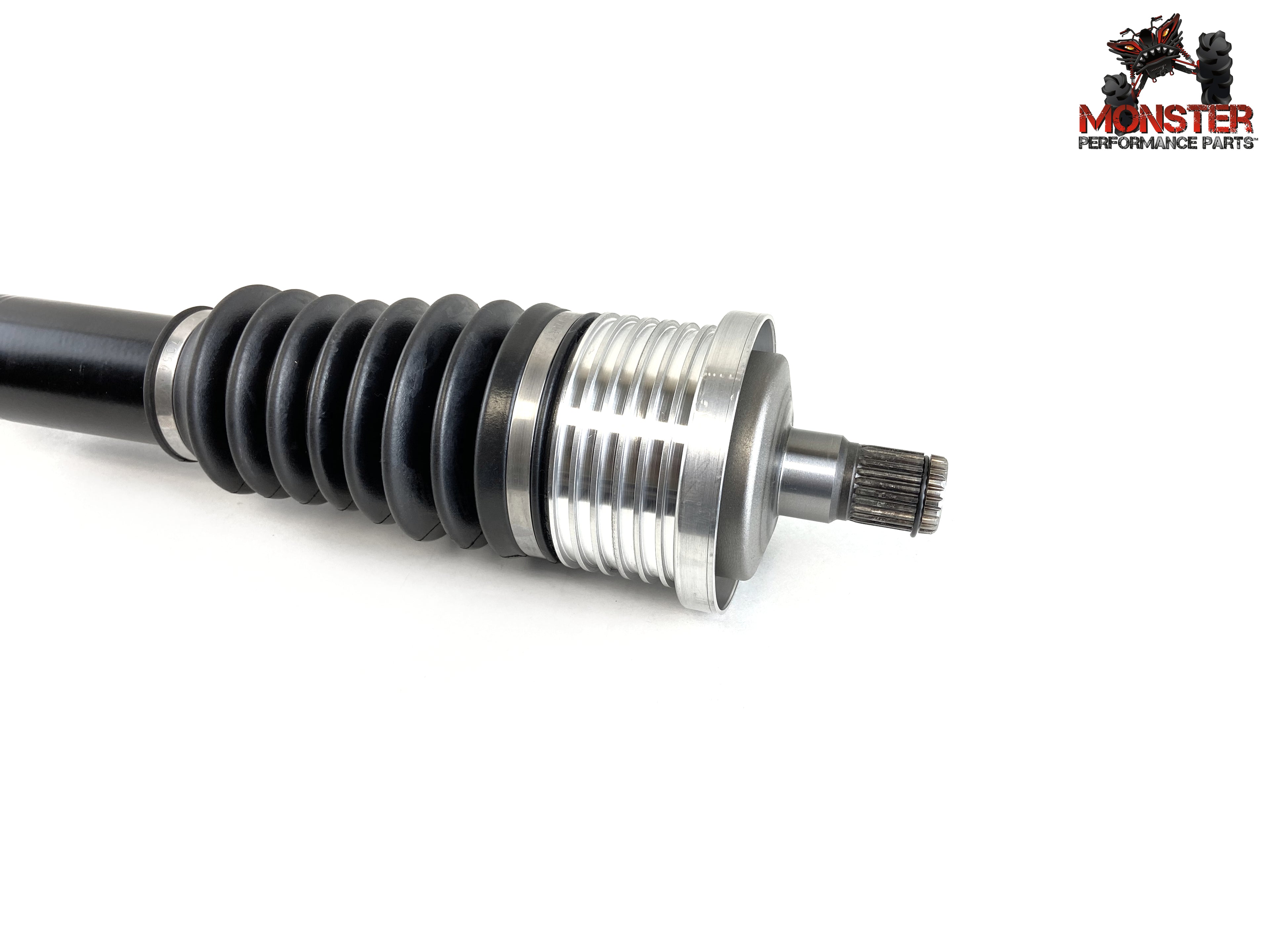 Monster XP Series Rear CV Axle & Brg for Can-Am 705501794, Telescoping, Built Tough, 4340 Chromoly Steel, Direct Fit, Factory Length with 4" of Travel 3
