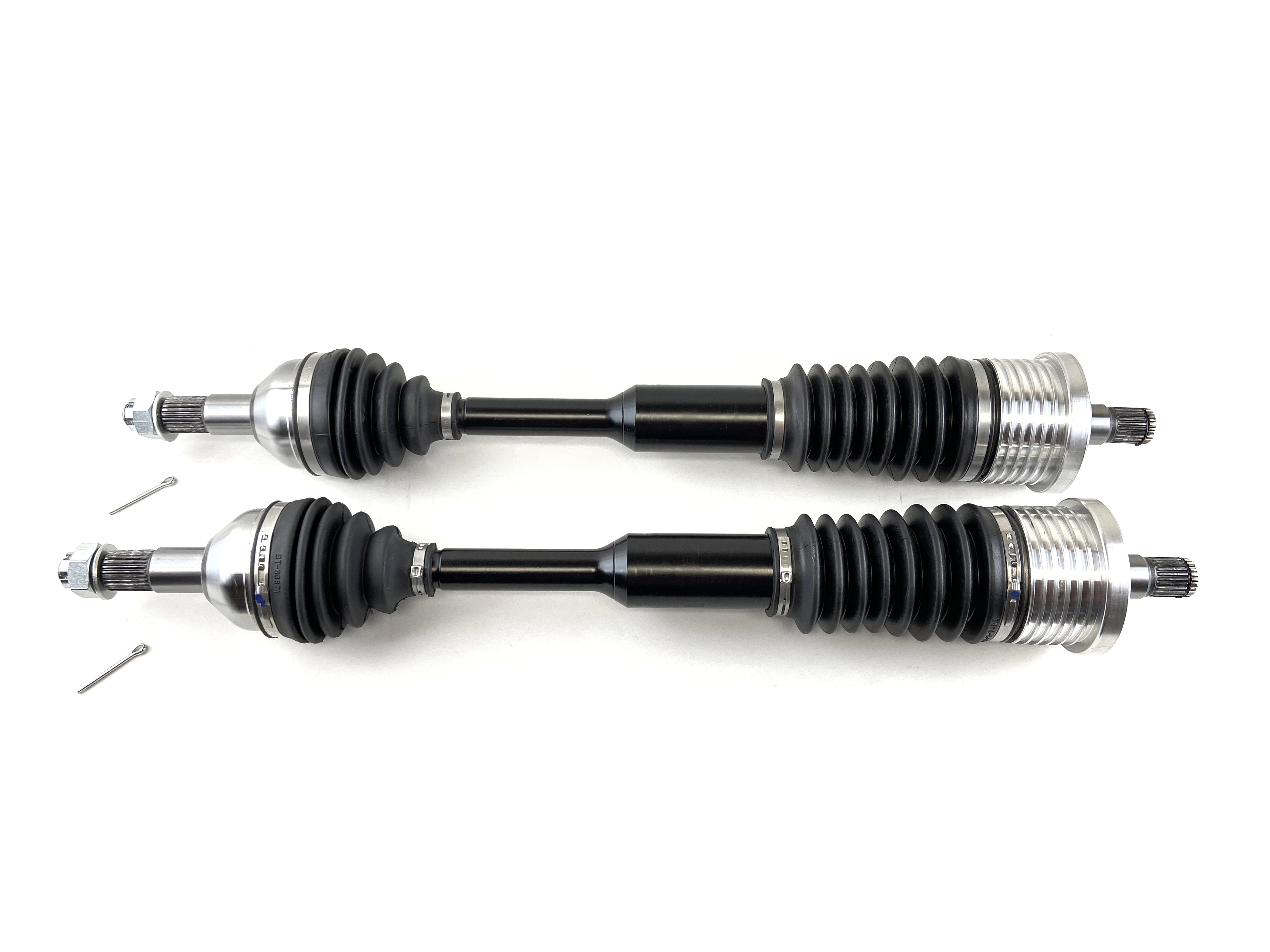 Monster XP Series Rear CV Axles for Can-Am 705501794, Left & Right, Telescoping, Built Tough, 4340 Chromoly Steel, Direct Fit, Factory Length with 4" of Travel