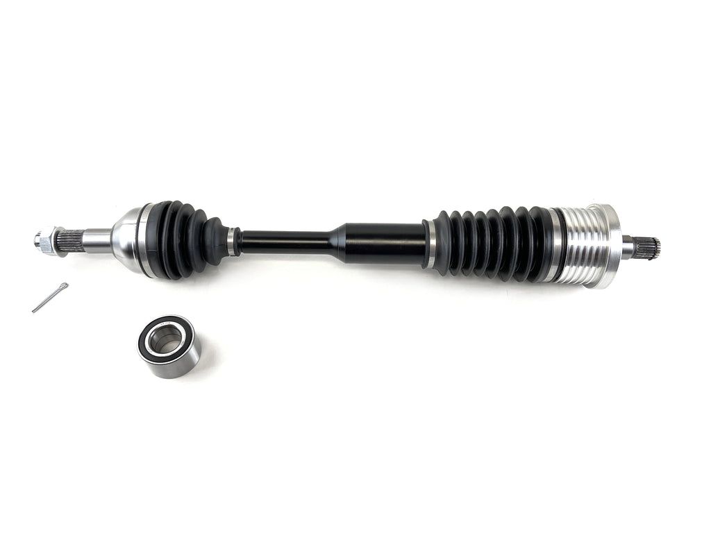 Monster XP Series Rear CV Axle & Brg for Can-Am 705501794, Telescoping, Built Tough, 4340 Chromoly Steel, Direct Fit, Factory Length with 4" of Travel 1