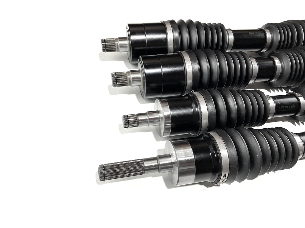 Monster XP Series Full CV Axle Set for Can-Am XMR Outlander & Renegade 570 650 850 1000, Front & Rear, Telescoping, 4340 Chromoly, Factory Length with 4" of Travel 3