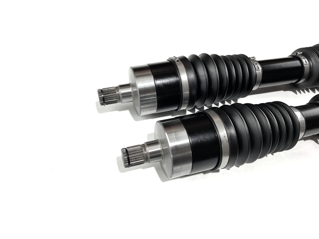 Monster XP Series Rear CV Axles for Can-Am 705502710 705502711, Left & Right, Telescoping, Built Tough, 4340 Chromoly Steel, Direct Fit, Factory Length with 4" of Travel 3