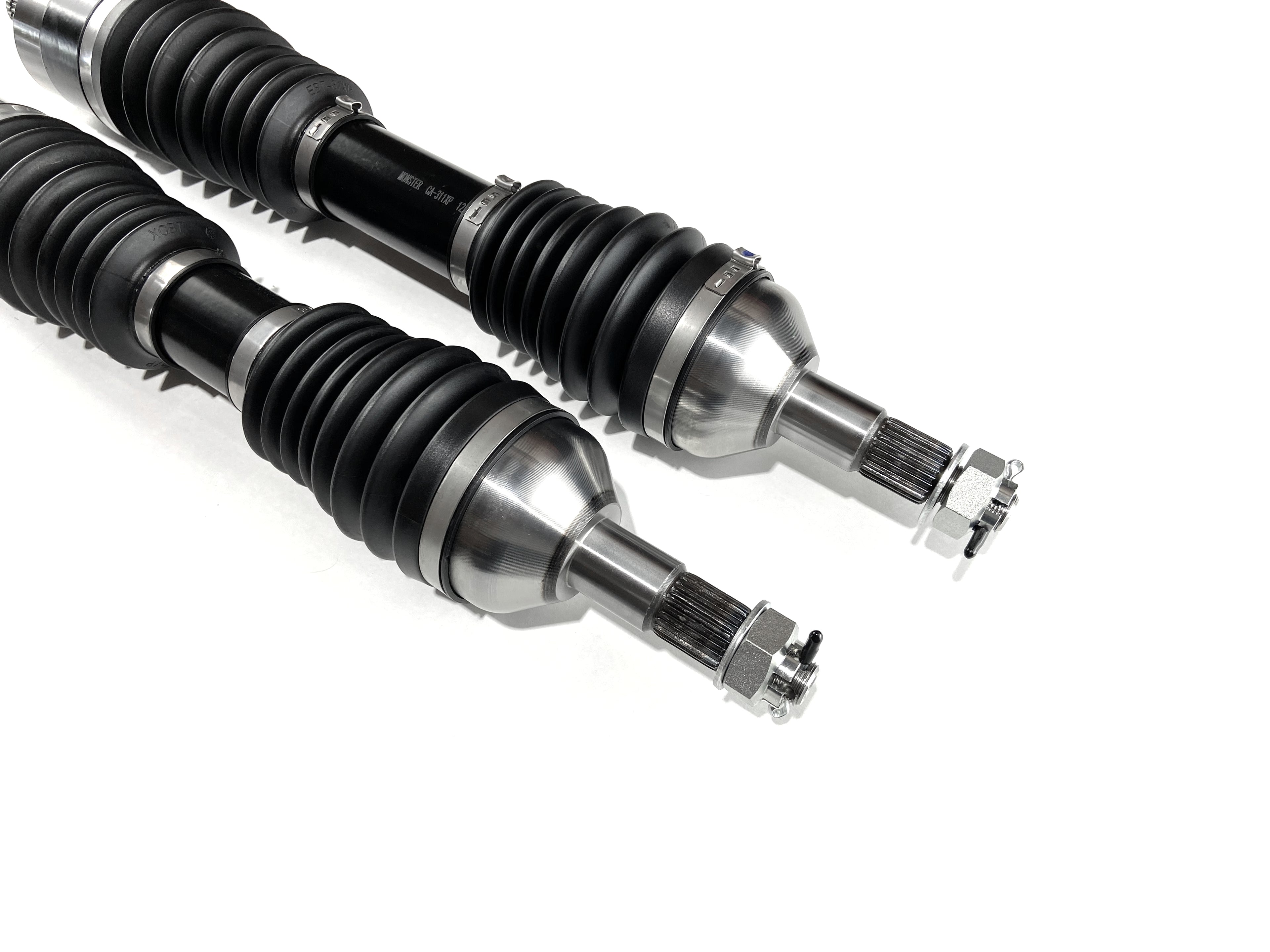 Monster XP Series Full CV Axle Set for Can-Am 705402235, 705402236, 705502710, 705502711, Front & Rear, Telescoping, Built Tough, 4340 Chromoly, Direct Fit, Factory Length with 4" of Travel 6