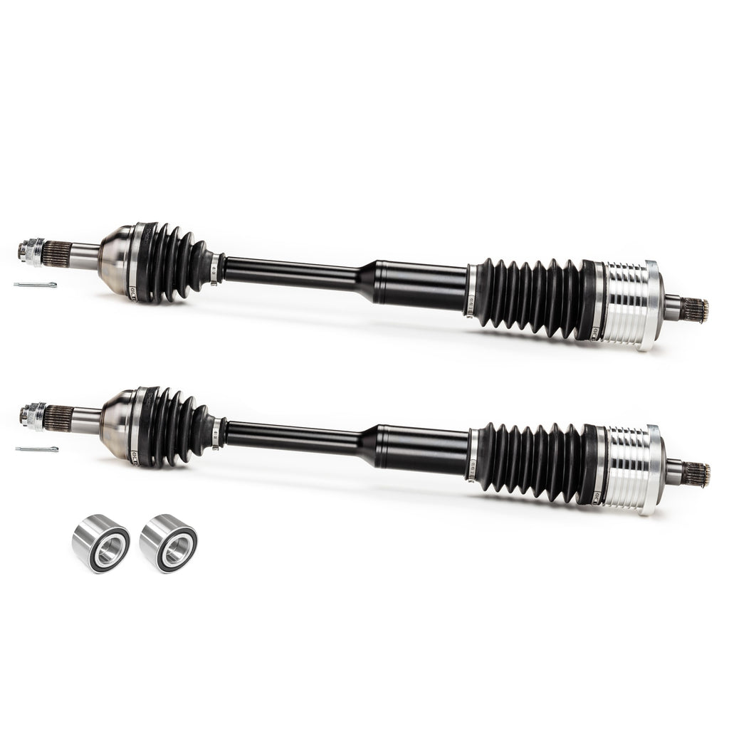 Monster XP Series Rear CV Axles & Brgs for Can-Am 705502412, Left & Right, Telescoping, Built Tough, 4340 Chromoly Steel, Direct Fit, Factory Length with 4" of Travel 1