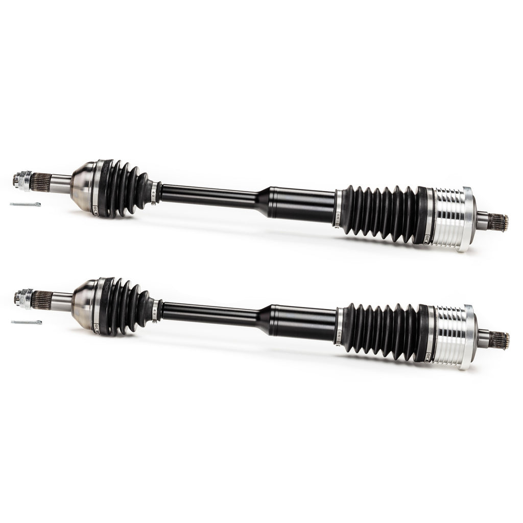 Monster XP Series Rear CV Axles for Can-Am 705502412, Left & Right, Telescoping, Built Tough, 4340 Chromoly Steel, Direct Fit, Factory Length with 4" of Travel