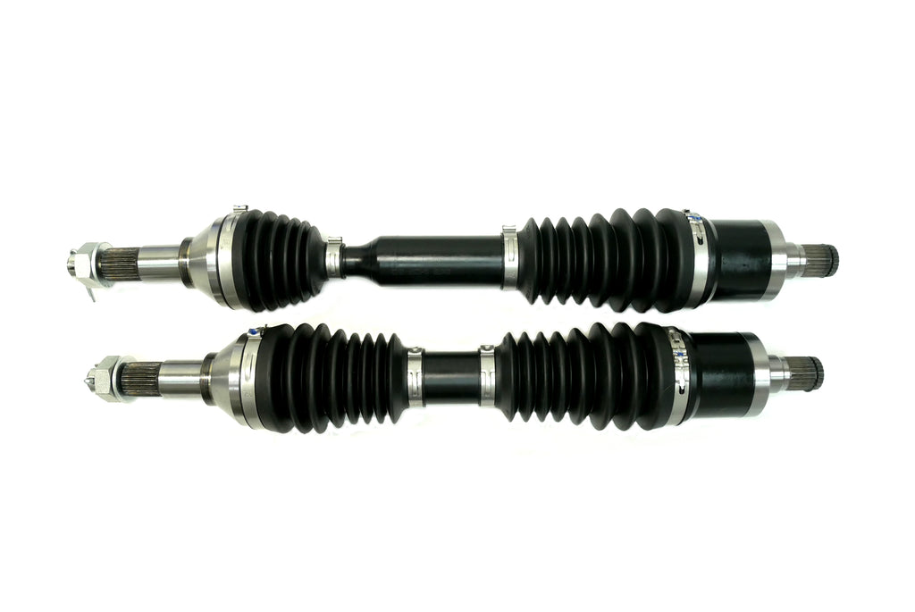 Monster XP Series Rear CV Axles for Can-Am 705501897, 705501898, Left & Right, Telescoping, Built Tough, 4340 Chromoly Steel, Direct Fit, Factory Length with 4" of Travel