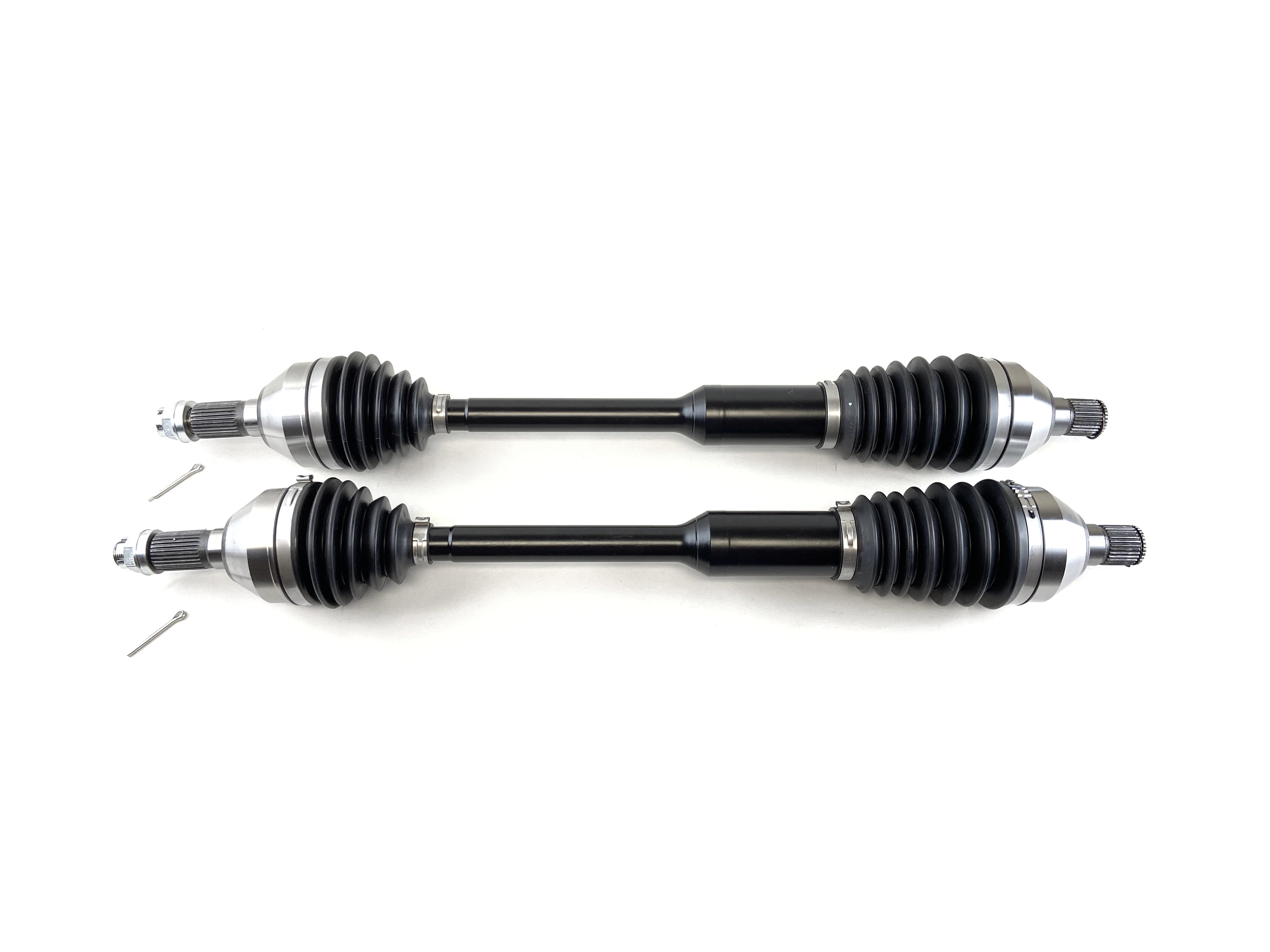 Monster XP Series Rear CV Axles for Can-Am 705502154, Left & Right, Telescoping, Built Tough, 4340 Chromoly Steel, Direct Fit, Factory Length with 4" of Travel 1