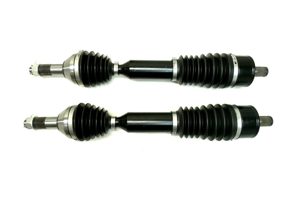 Monster XP Series Rear CV Axles for Can-Am 705502541, Left & Right, Telescoping, Built Tough, 4340 Chromoly Steel, Direct Fit, Factory Length with 4" of Travel