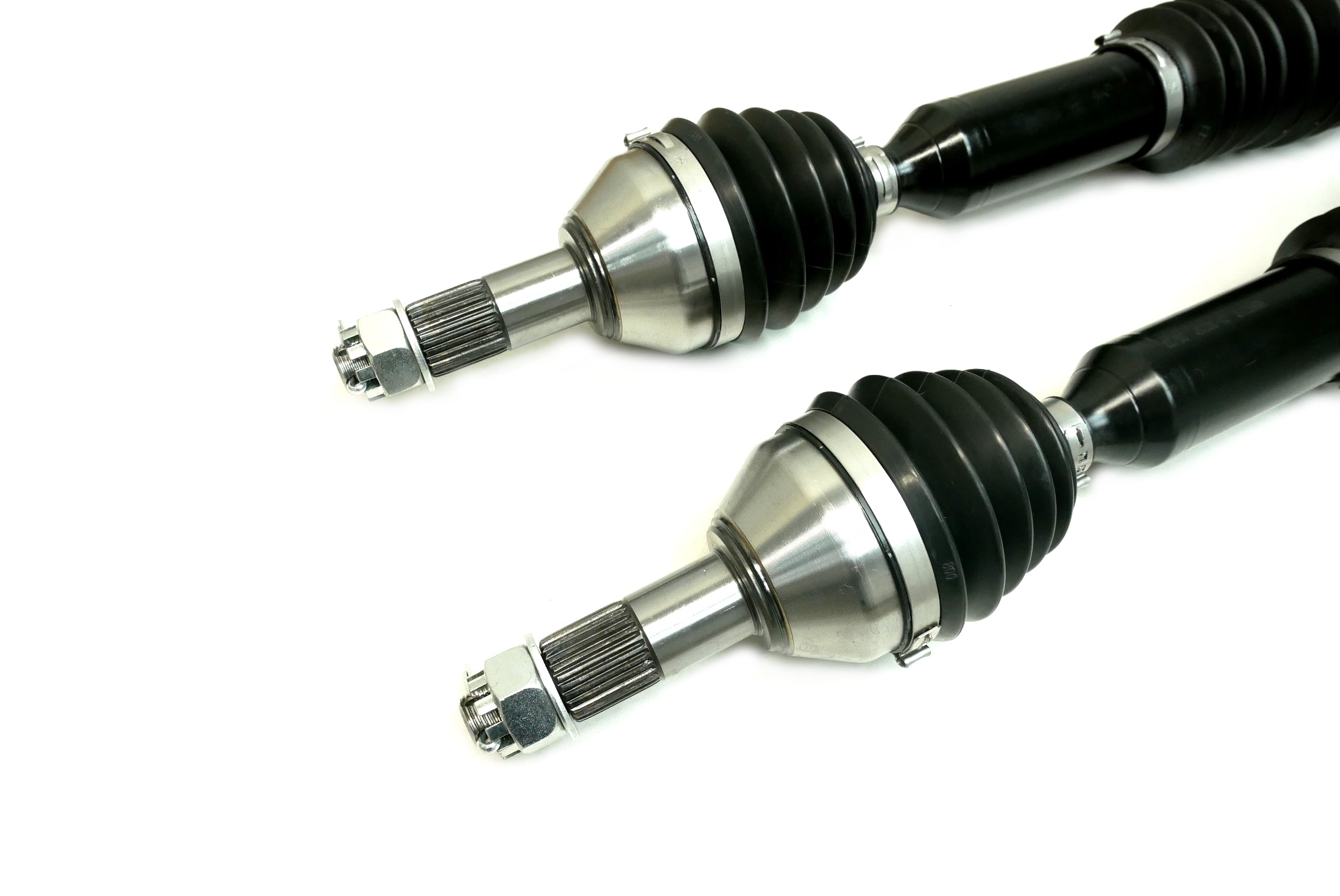 Monster XP Series Rear CV Axles for Can-Am 705502541, Left & Right, Telescoping, Built Tough, 4340 Chromoly Steel, Direct Fit, Factory Length with 4" of Travel 4