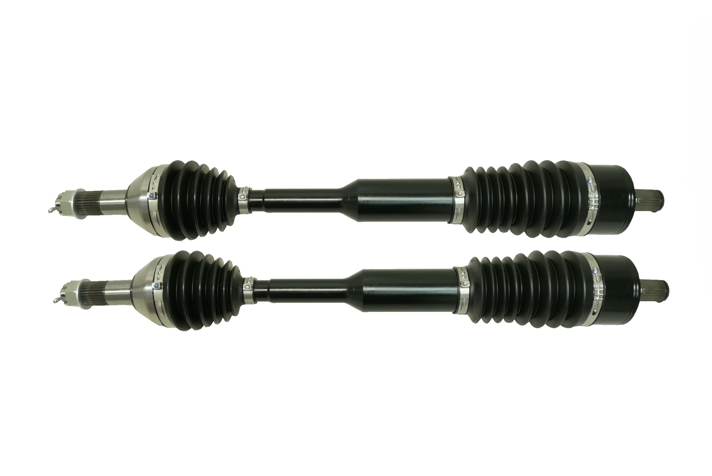 Monster XP Series Rear CV Axles for Can-Am 705502552, Left & Right, Telescoping, Built Tough, 4340 Chromoly Steel, Direct Fit, Factory Length with 4" of Travel