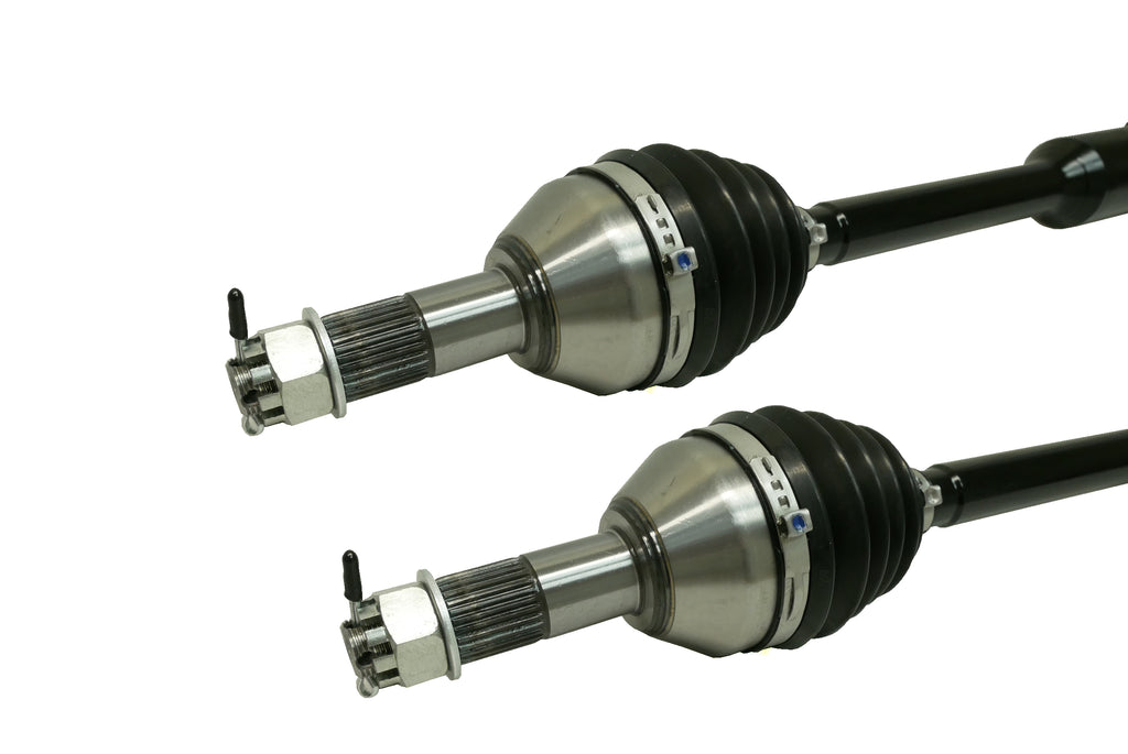 Monster XP Series Full CV Axle Set for Can-Am 705402449, 705402450, 705503051, Front & Rear, Telescoping, Built Tough, 4340 Chromoly Steel, Direct Fit, Factory Length with 4" of Travel 4