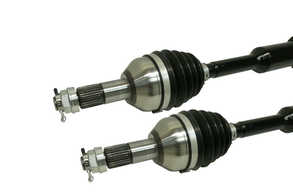 Monster XP Series Rear CV Axles for Can-Am 705502415, Left & Right, Telescoping, Built Tough, 4340 Chromoly Steel, Direct Fit, Factory Length with 4" of Travel 3