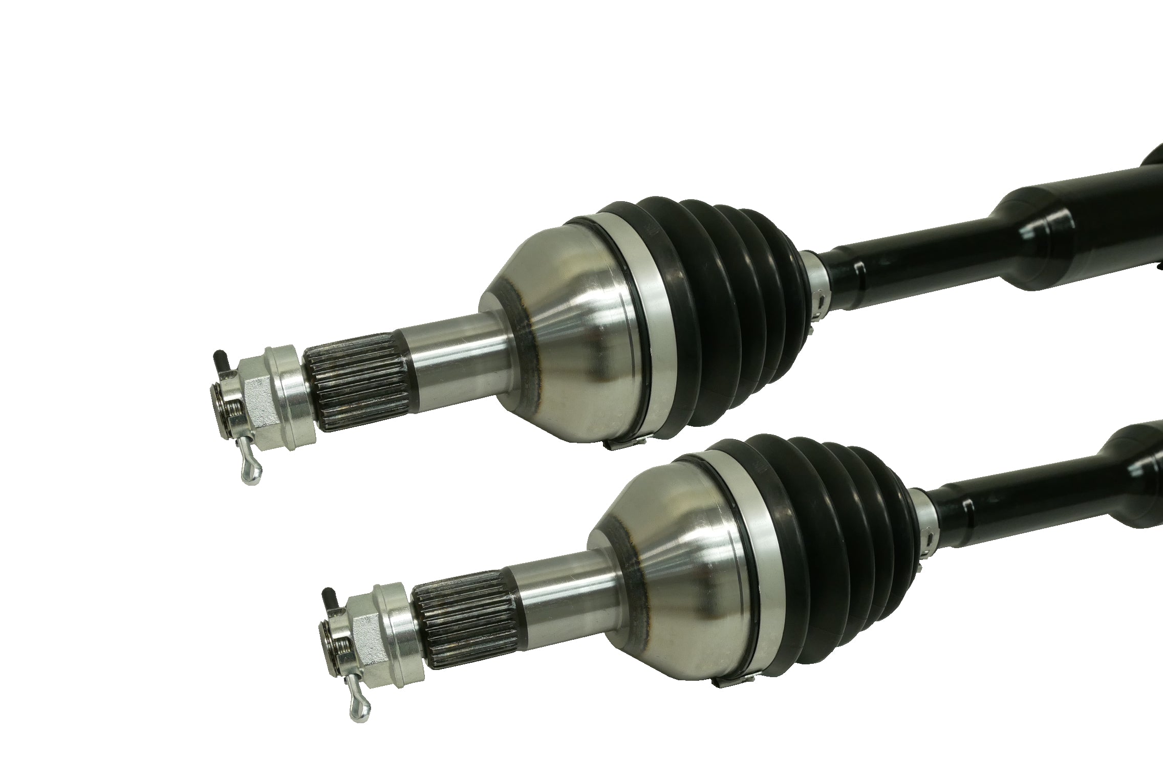 Monster XP Series Rear CV Axles for Can-Am 705502415, Left & Right, Telescoping, Built Tough, 4340 Chromoly Steel, Direct Fit, Factory Length with 4" of Travel 3