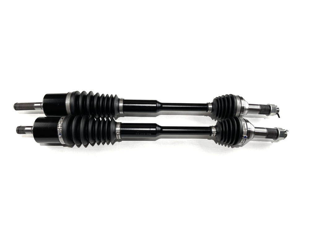 Monster XP Series Front CV Axles for Can-Am 705402749, 705402750, Left & Right, Telescoping, Built Tough, 4340 Chromoly Steel, Direct Fit, Factory Length with 4" of Travel 1