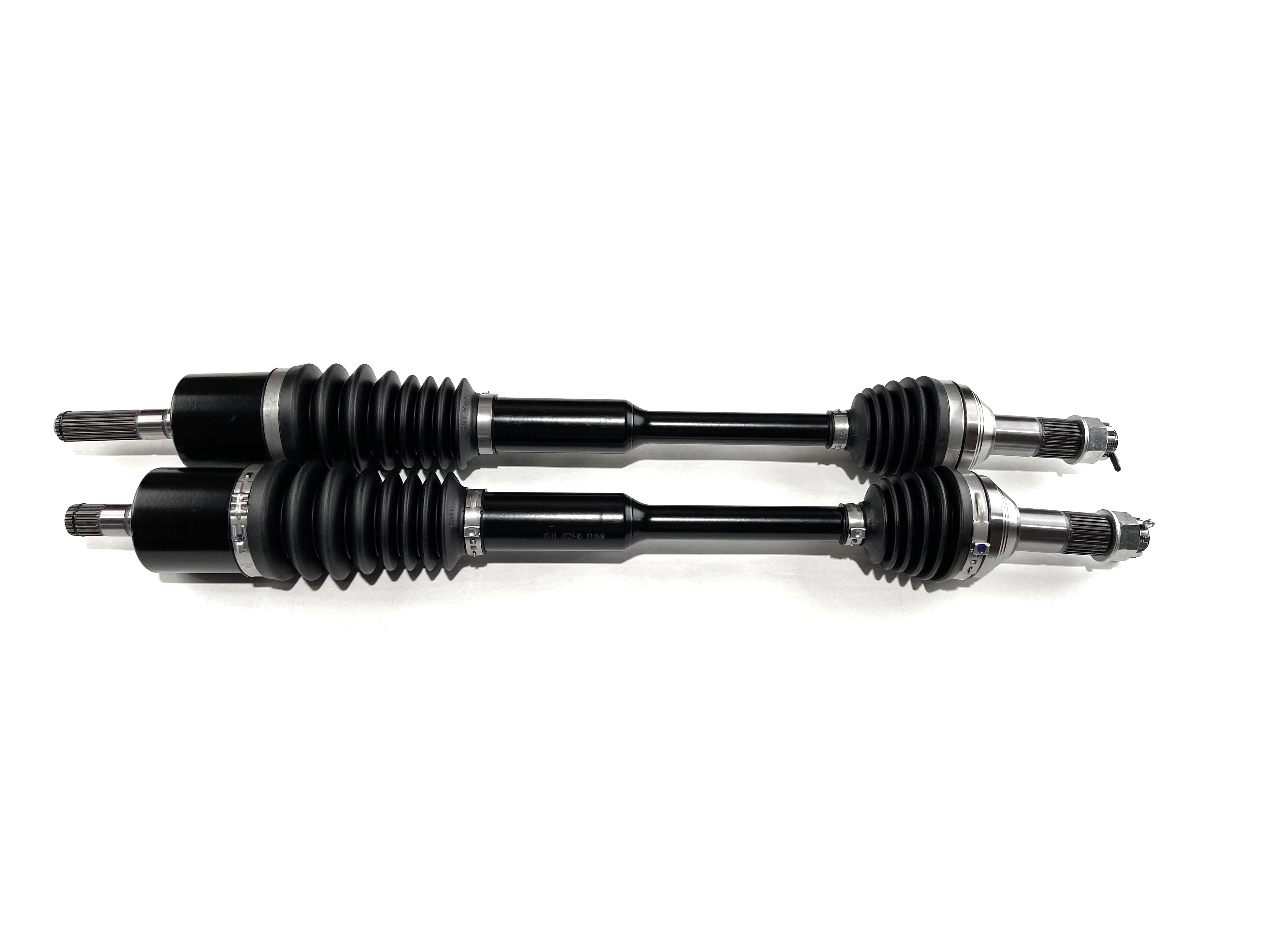 Monster XP Series Front CV Axles for Can-Am 705402749, 705402750, Left & Right, Telescoping, Built Tough, 4340 Chromoly Steel, Direct Fit, Factory Length with 4" of Travel 1