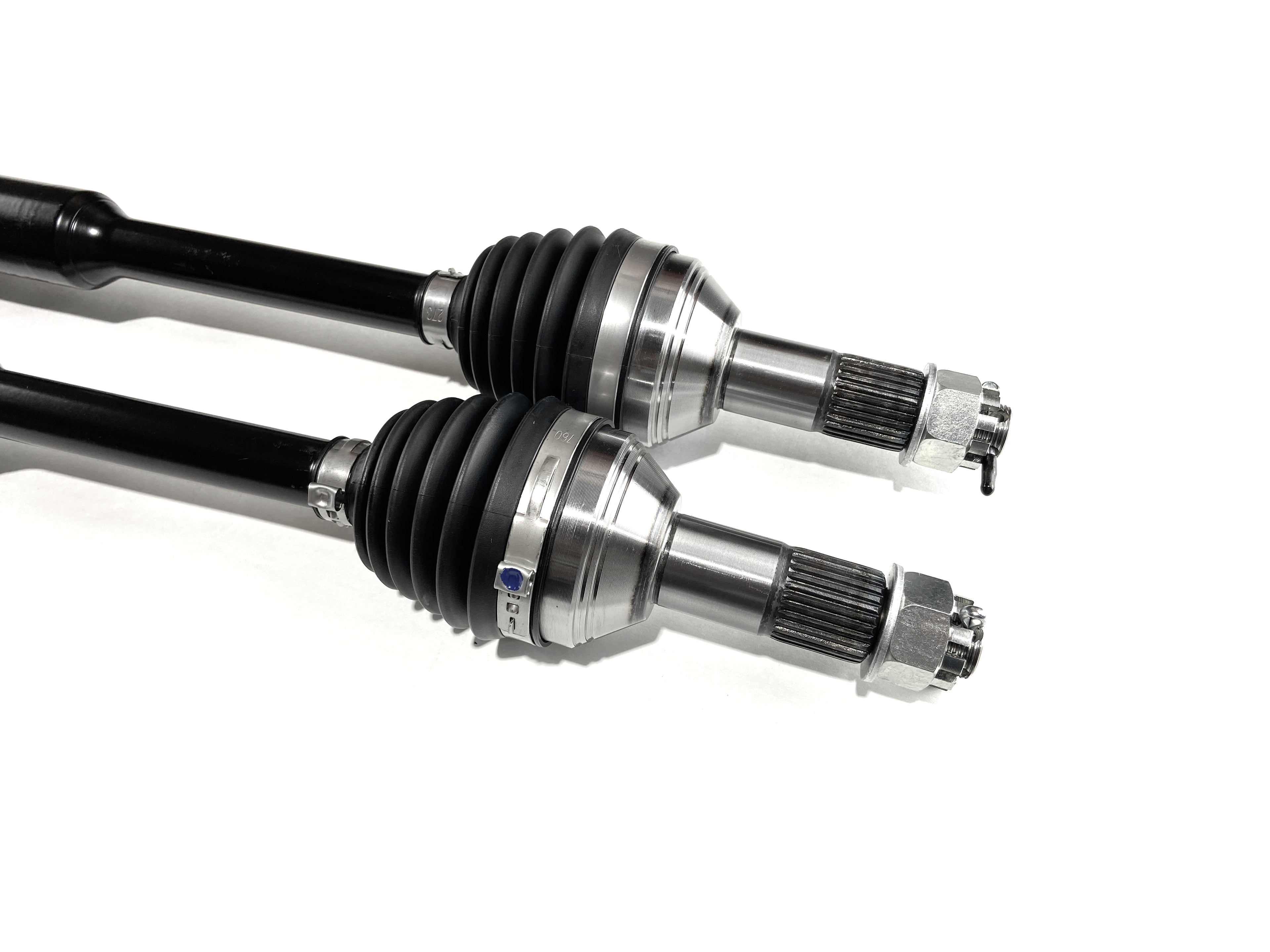 Monster XP Series Front CV Axles for Can-Am 705402749, 705402750, Left & Right, Telescoping, Built Tough, 4340 Chromoly Steel, Direct Fit, Factory Length with 4" of Travel 4
