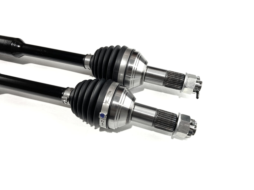 Monster XP Series Full CV Axle Set for Can-Am 705503100, 705402749, 705402750, Front & Rear, Telescoping, Built Tough, 4340 Chromoly Steel, Direct Fit, Factory Length with 4" of Travel 4