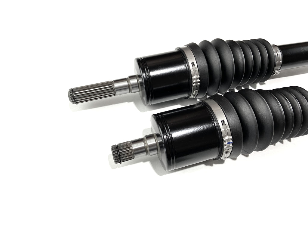 Monster XP Series Front CV Axles for Can-Am 705402717, 705402718, Left & Right, Telescoping, Built Tough, 4340 Chromoly Steel, Direct Fit, Factory Length with 4" of Travel 3