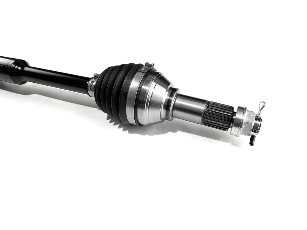Monster XP Series Full CV Axle Set for Can-Am 705402873, 705402874, 705502552, Front & Rear, Telescoping, Built Tough, 4340 Chromoly Steel, Direct Fit, Factory Length with 4" of Travel 4