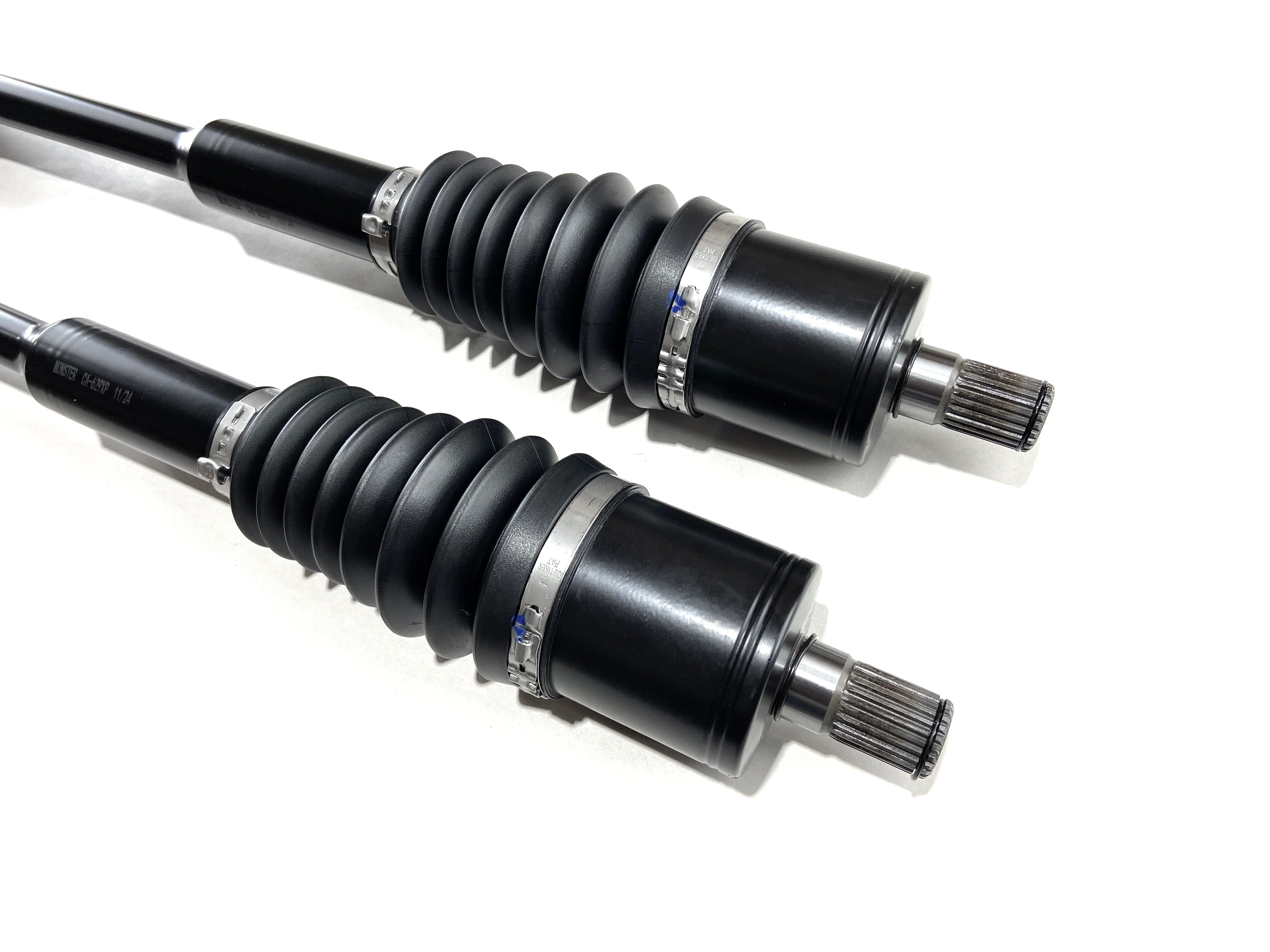 Monster XP Series Front CV Axles for Can-Am 705402282 64", Left & Right, Telescoping, Built Tough, 4340 Chromoly Steel, Direct Fit, Factory Length with 4" of Travel 3