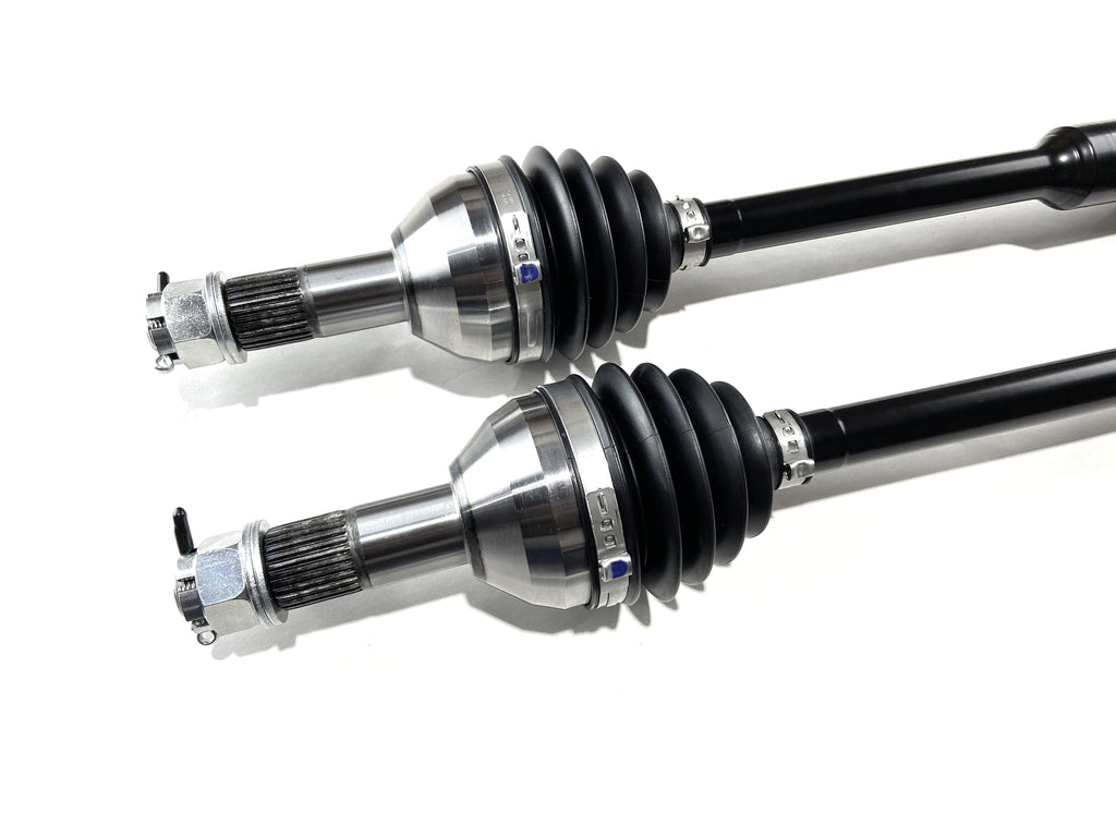 Monster XP Series Front CV Axles for Can-Am 705402282 64", Left & Right, Telescoping, Built Tough, 4340 Chromoly Steel, Direct Fit, Factory Length with 4" of Travel 4