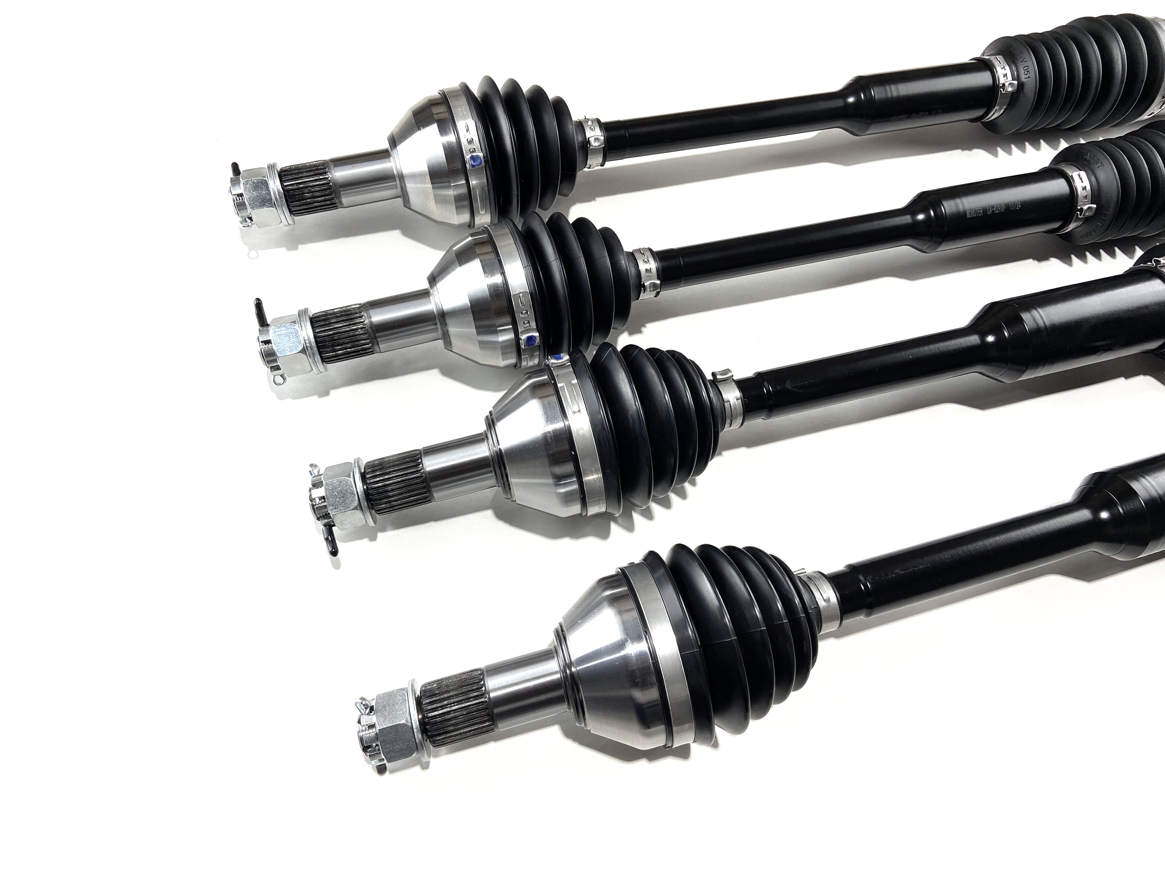 Monster XP Series CV Axle Set for Can-Am 705402282, 705502757 64", Telescoping, Built Tough, 4340 Chromoly Steel, Direct Fit, Factory Length with 4" of Travel 4