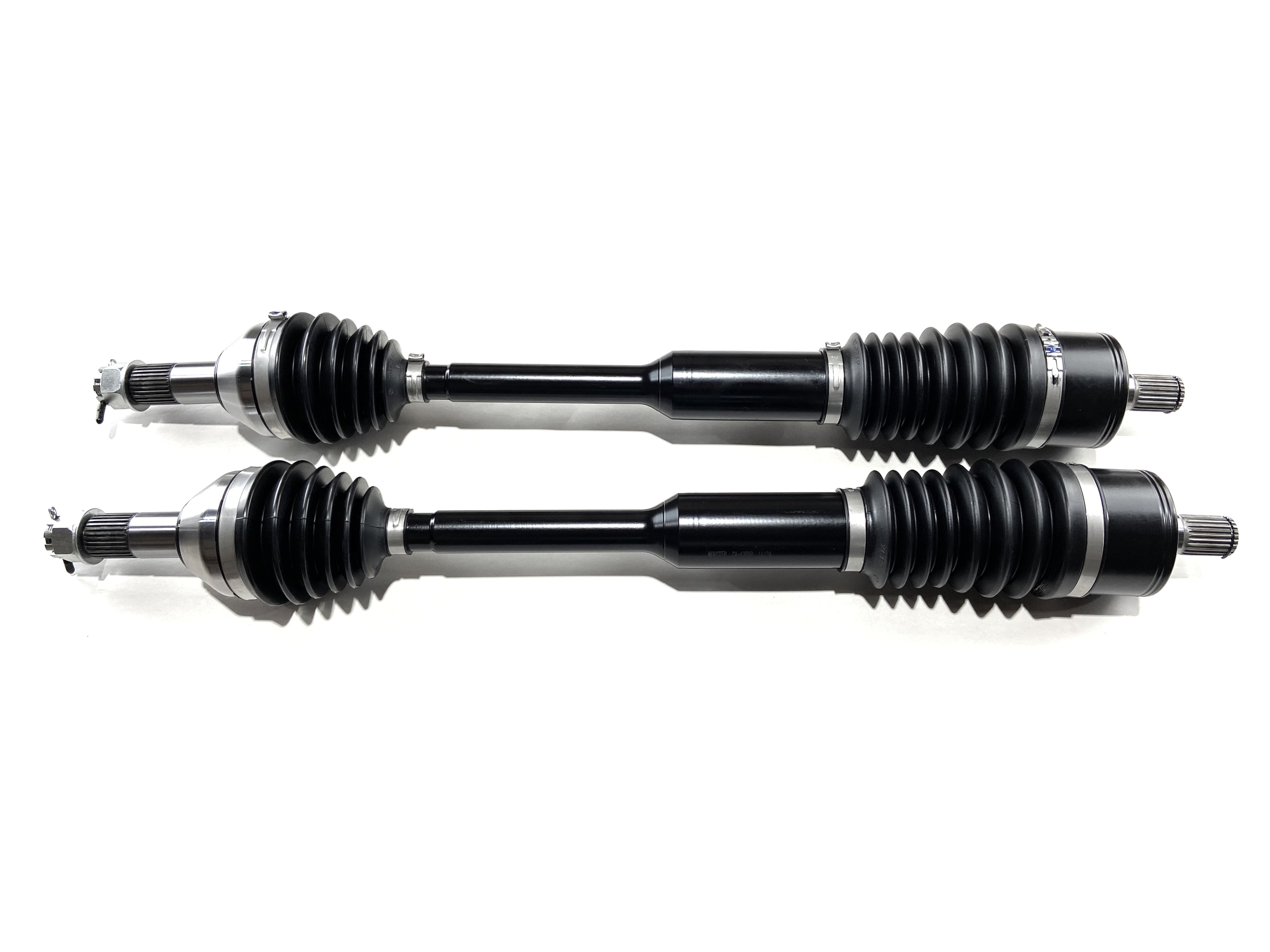 Monster XP Series Rear CV Axles for Can-Am 64" 705502757, Left & Right, Telescoping, Built Tough, 4340 Chromoly Steel, Direct Fit, Factory Length with 4" of Travel 1